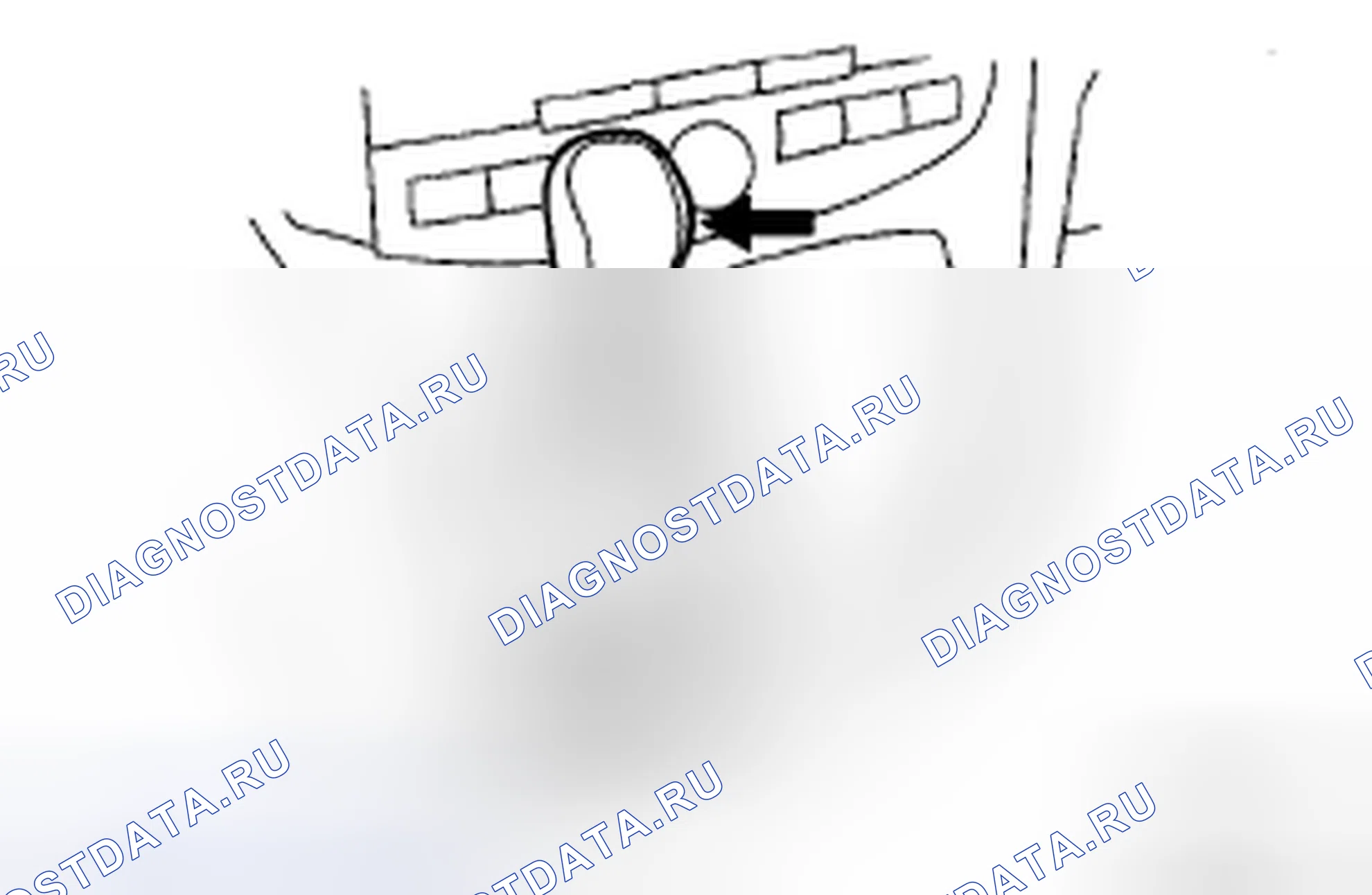 Рис. 486: ДЕМОНТАЖ. Toyota Sienna II рестайлинг