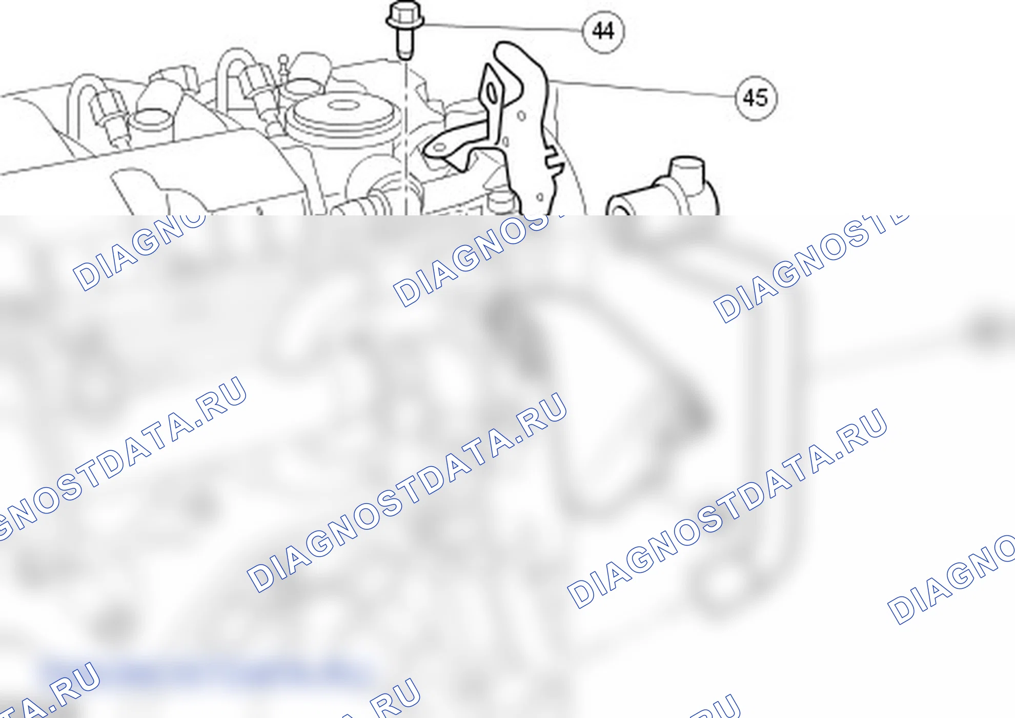 Разборка двигателя. Ford C-MAX I рестайлинг