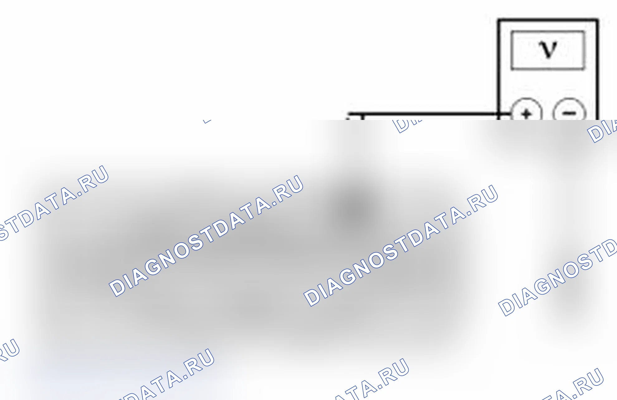 Рис. 24: диагностический тест G: расшифровка кода ошибки C0031:11, 15; C0034:11, 15; C0037:11, 15 ИЛИ C003A:11, 15. Ford Transit Connect I рестайлинг