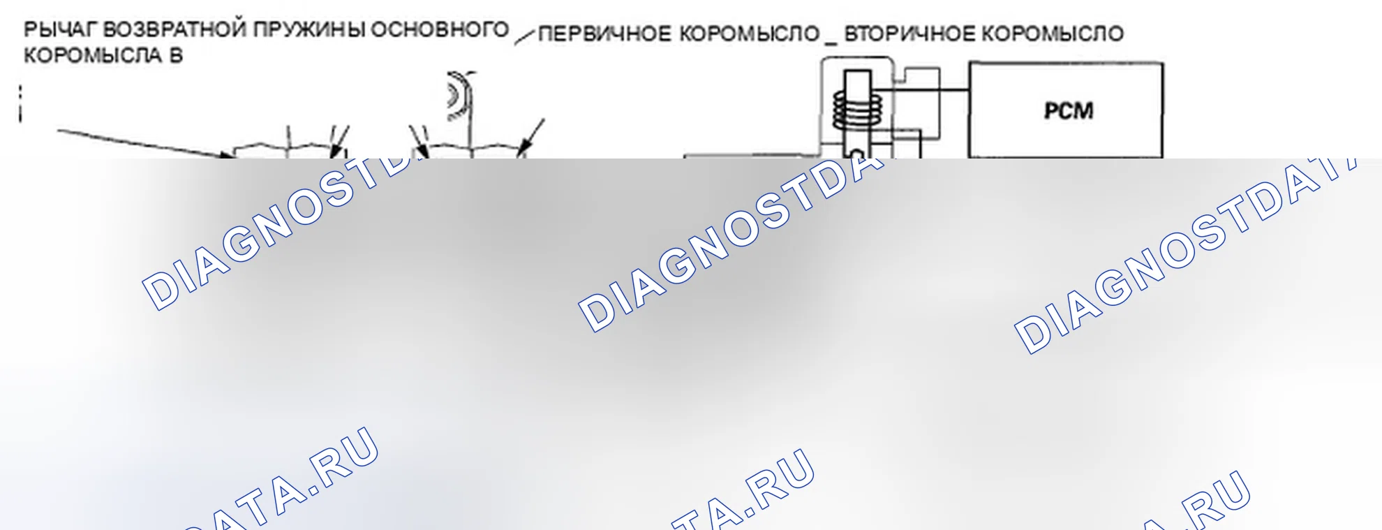 Рис. 888: Во время 6-цилиндрового режима (сторона выпускного клапана). Honda Accord VII рестайлинг