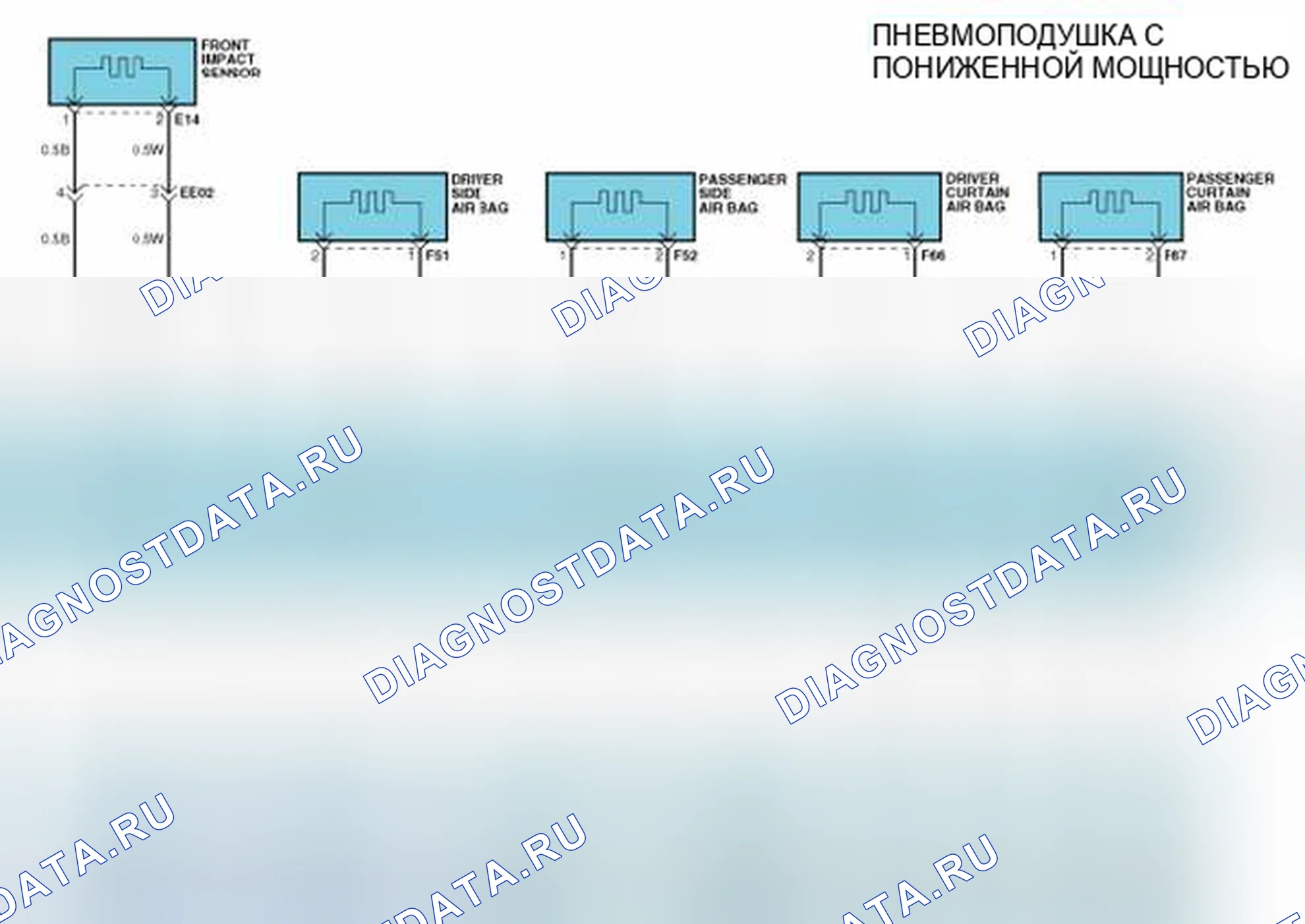 Рис. 37: Принципиальная схема (2). Kia Magentis II рестайлинг
