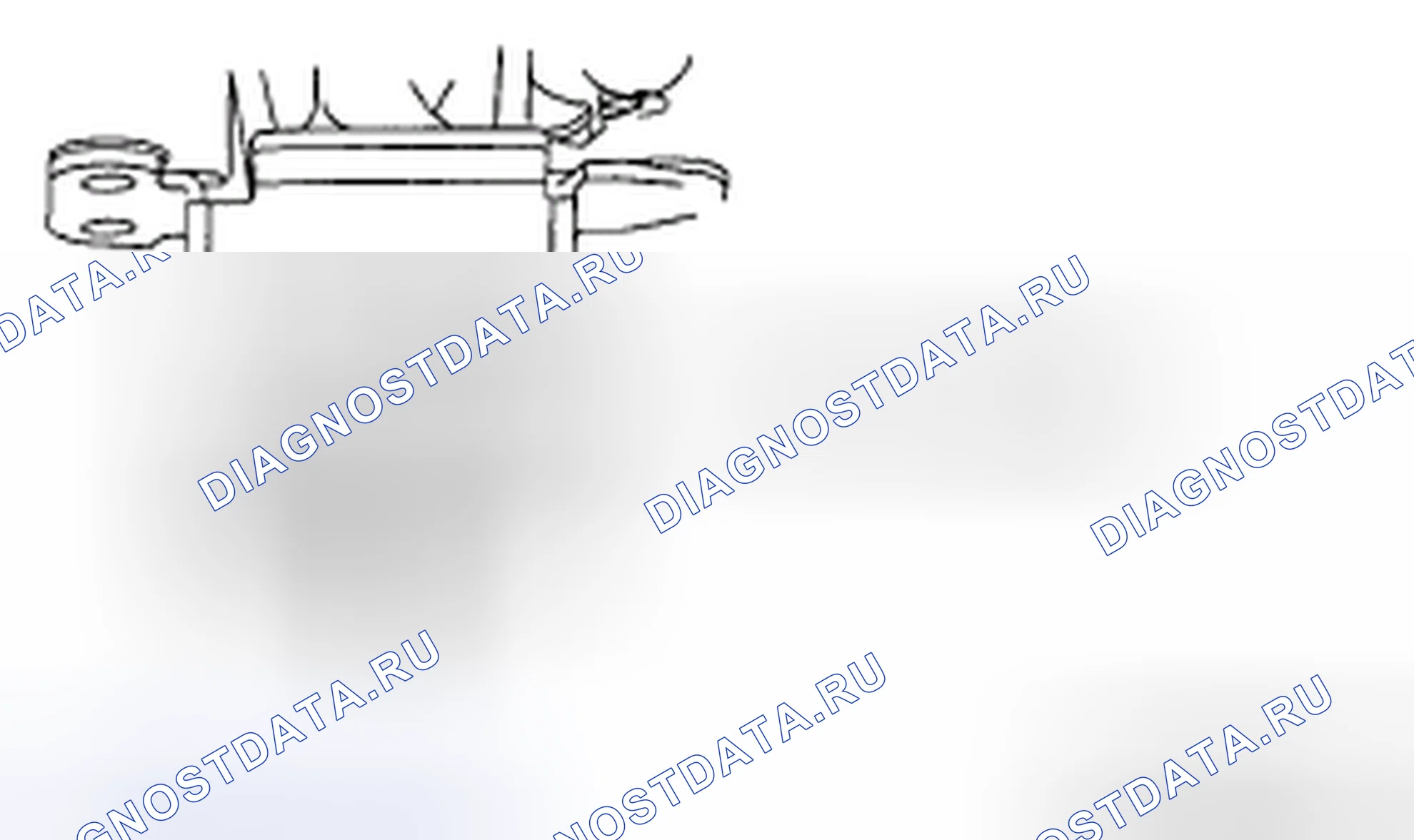 Рис. 43: Переключатель защелки дверь багажника. Mazda CX-9 I