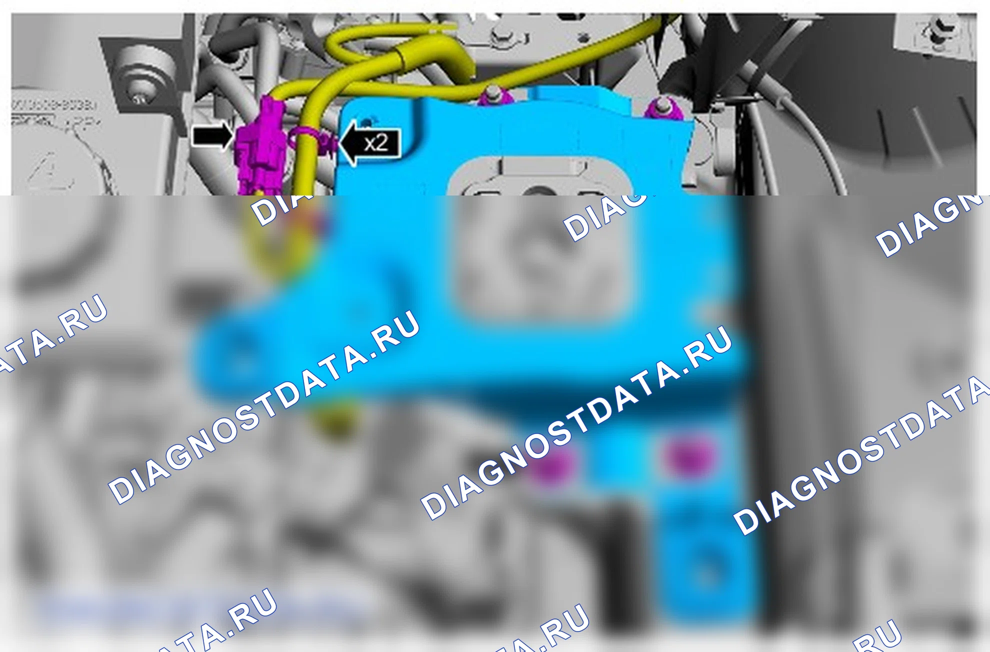 Как снять двигатель. Ford Kuga II