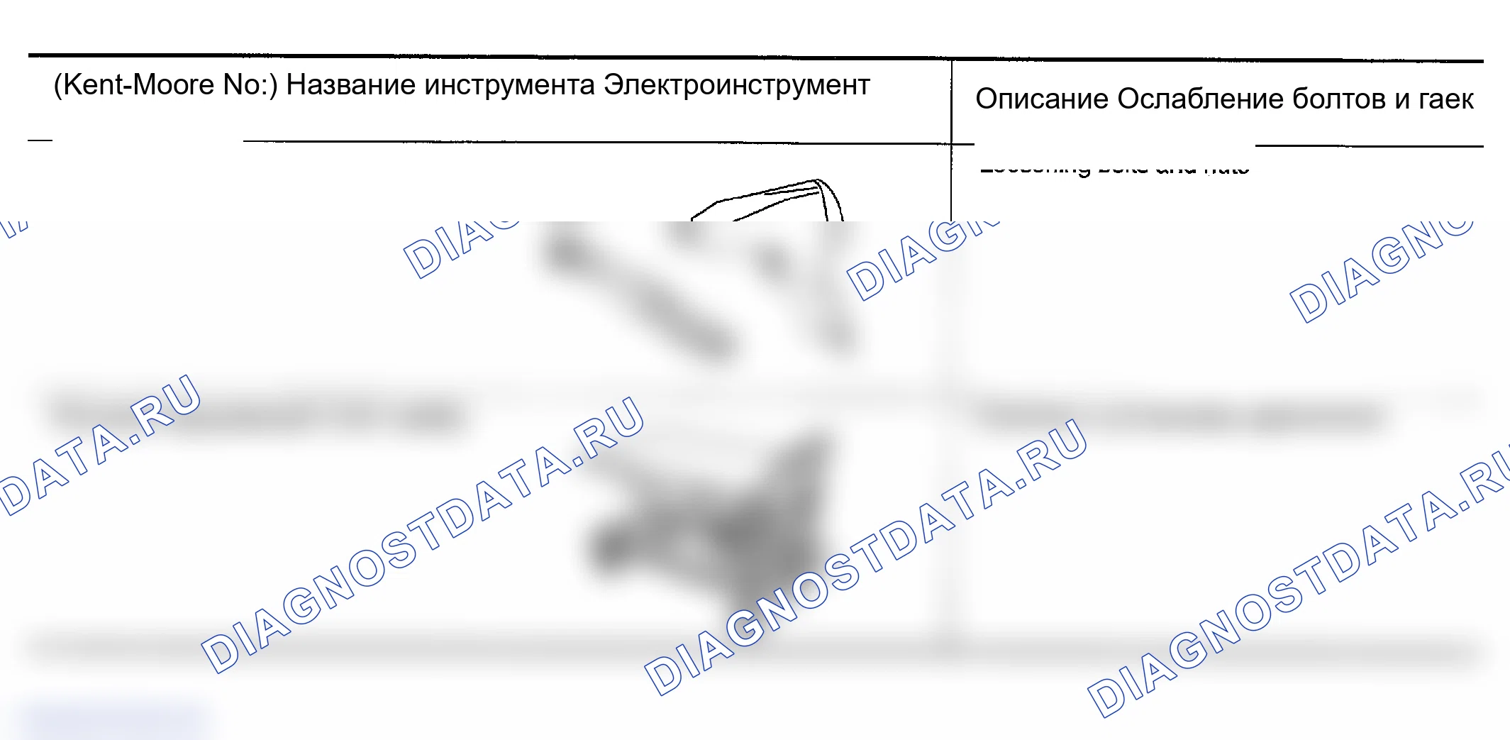 Рис. 277: КОММЕРЧЕСКИЕ СЕРВИСНЫЕ ИНСТРУМЕНТЫ. Infiniti FX35 I
