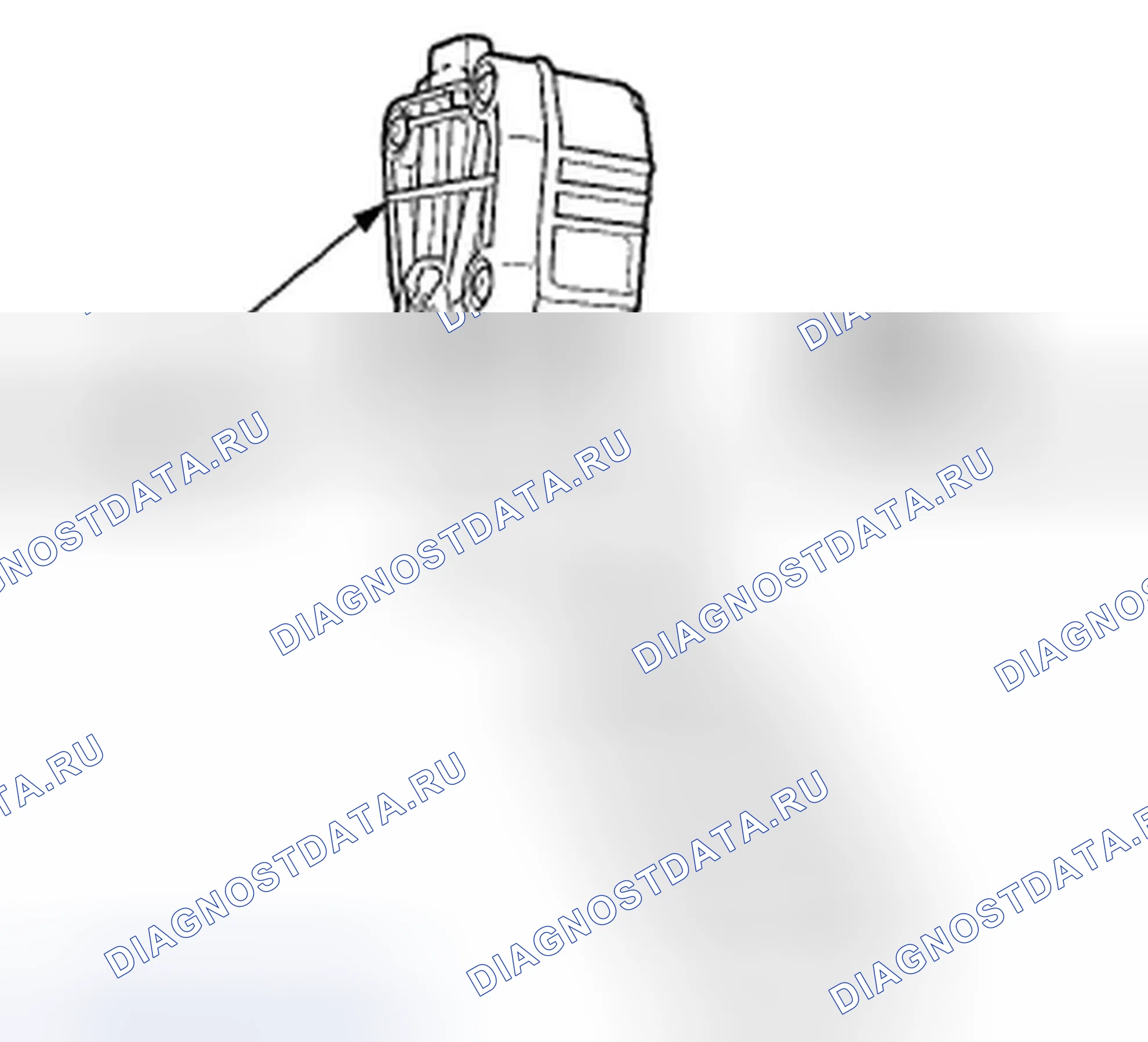 Рис. 453: Датчик положения педали акселератора (APP). Honda Accord VIII