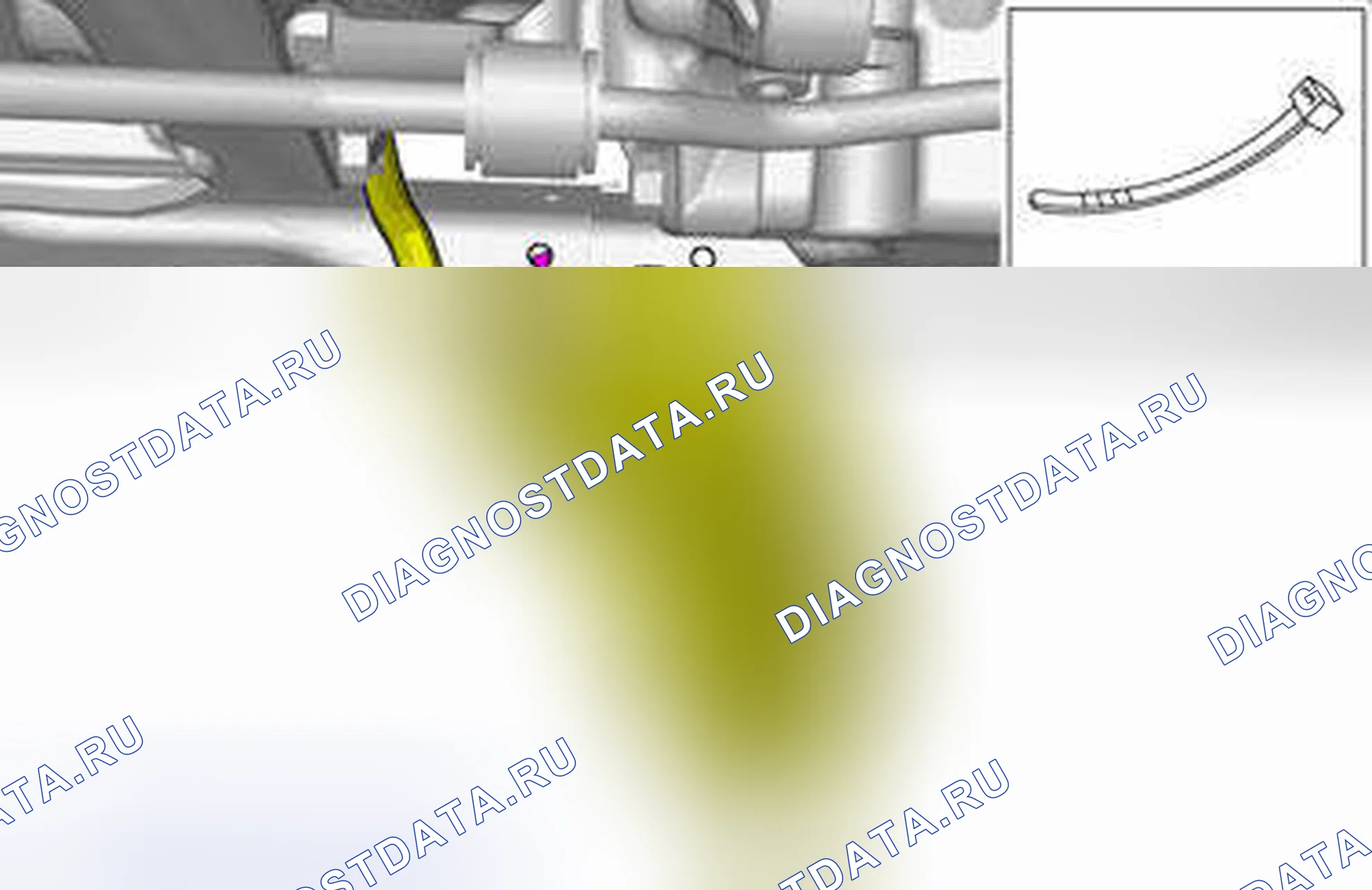 Рис. 12: ДЕМОНТАЖ. Volvo XC70 II