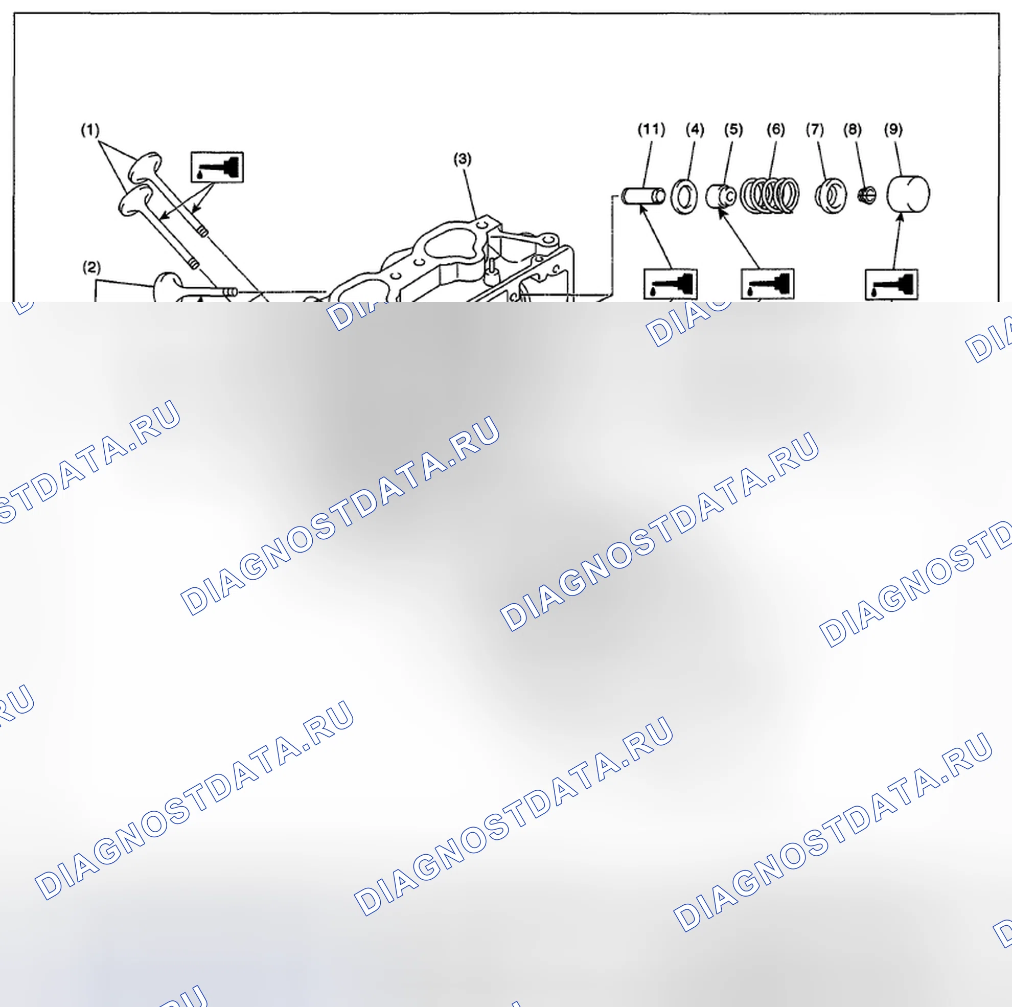 Рис. 709: СБОРКА. Subaru Impreza GH