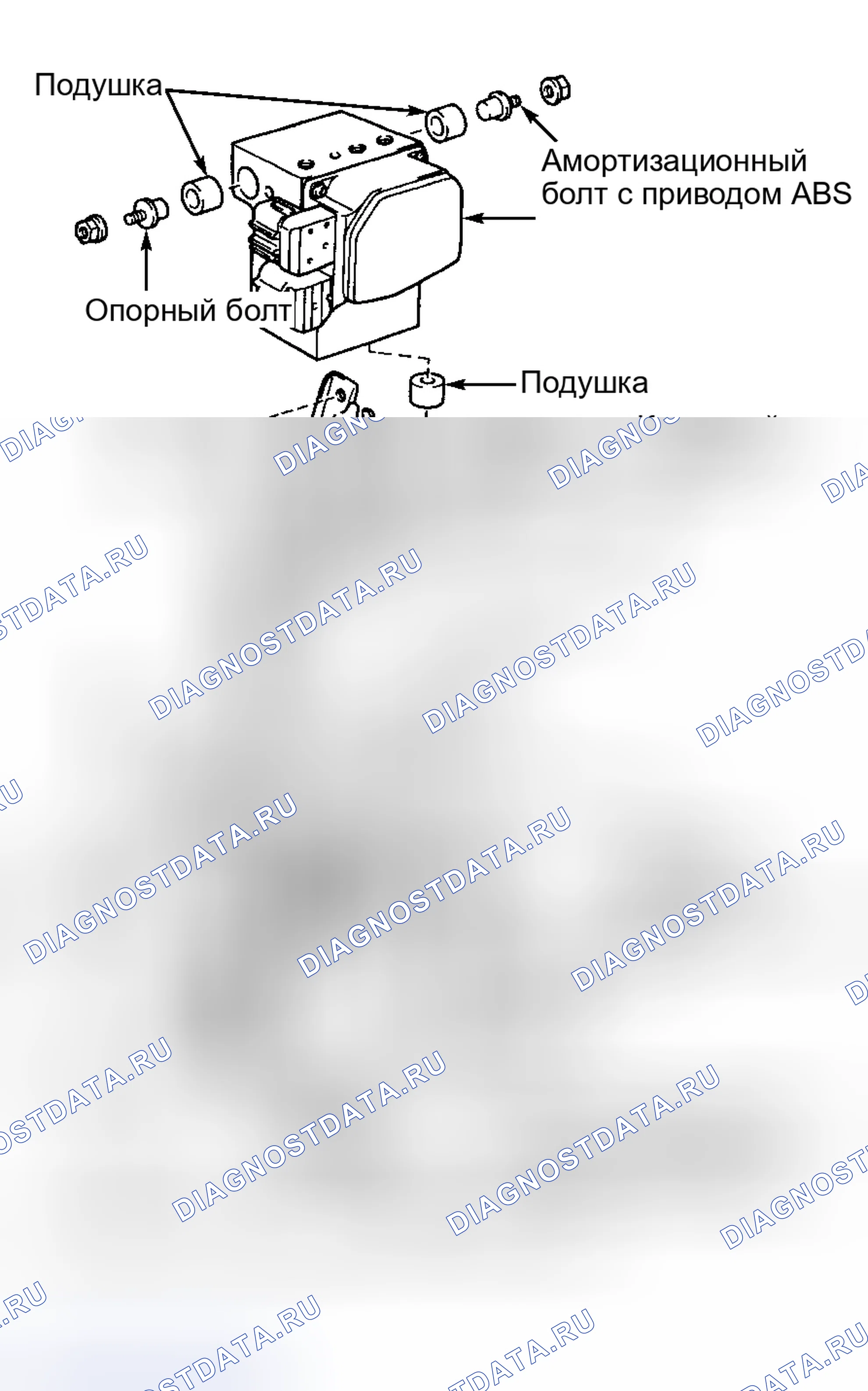 Рис. 9: Демонтаж и монтаж. Toyota RAV4 I