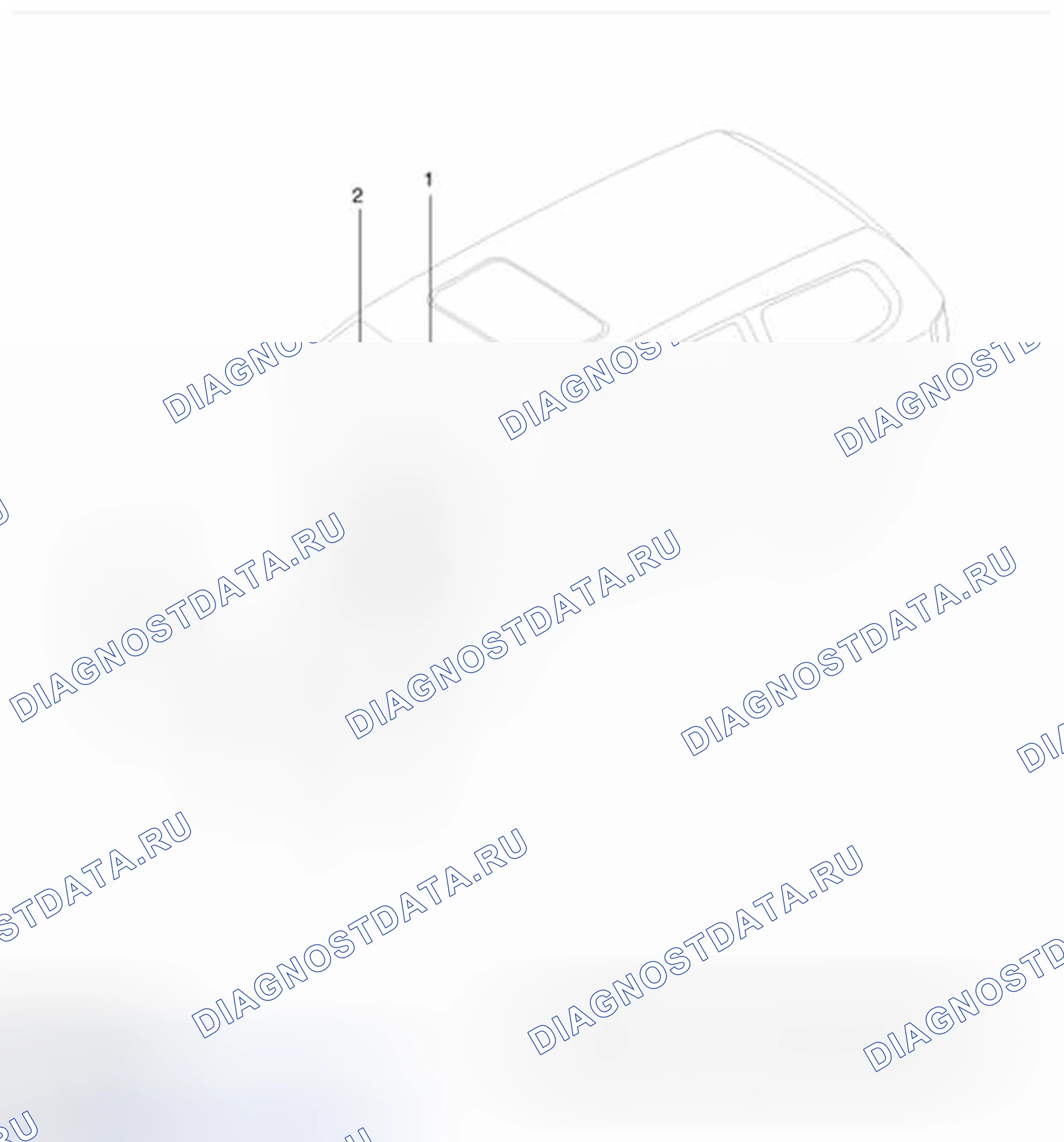 Рис. 1: Расположение компонентов. Kia Sedona II рестайлинг