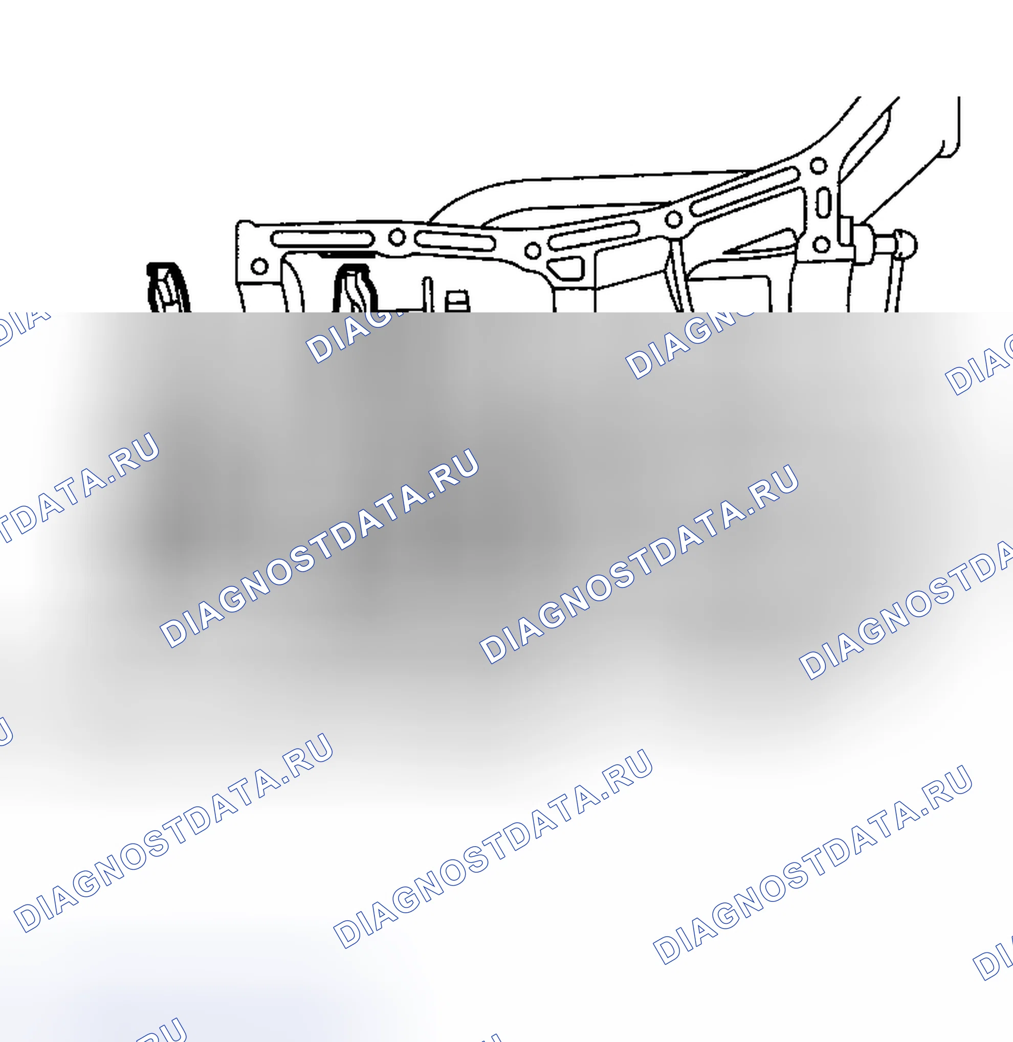 Рис. 117: ДЕМОНТАЖ. Subaru Impreza WRX GD/GG рестайлинг