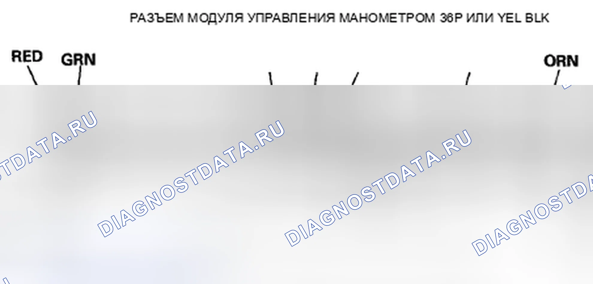 Рис. 10: Входной тест модуля управления манометром. Honda CR-V III рестайлинг