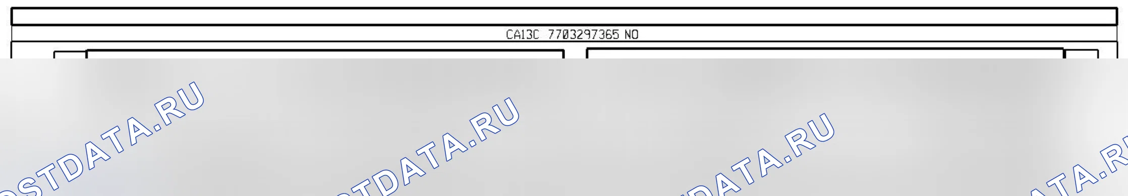 Распиновка разъёма 119 — ЭБУ АКП. Renault Clio II