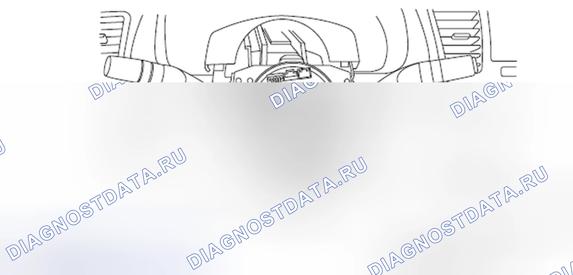 Рис. 15: РАЗЪЕМ РУЛЕВОГО ВАЛКА. Subaru Legacy BM/BR рестайлинг