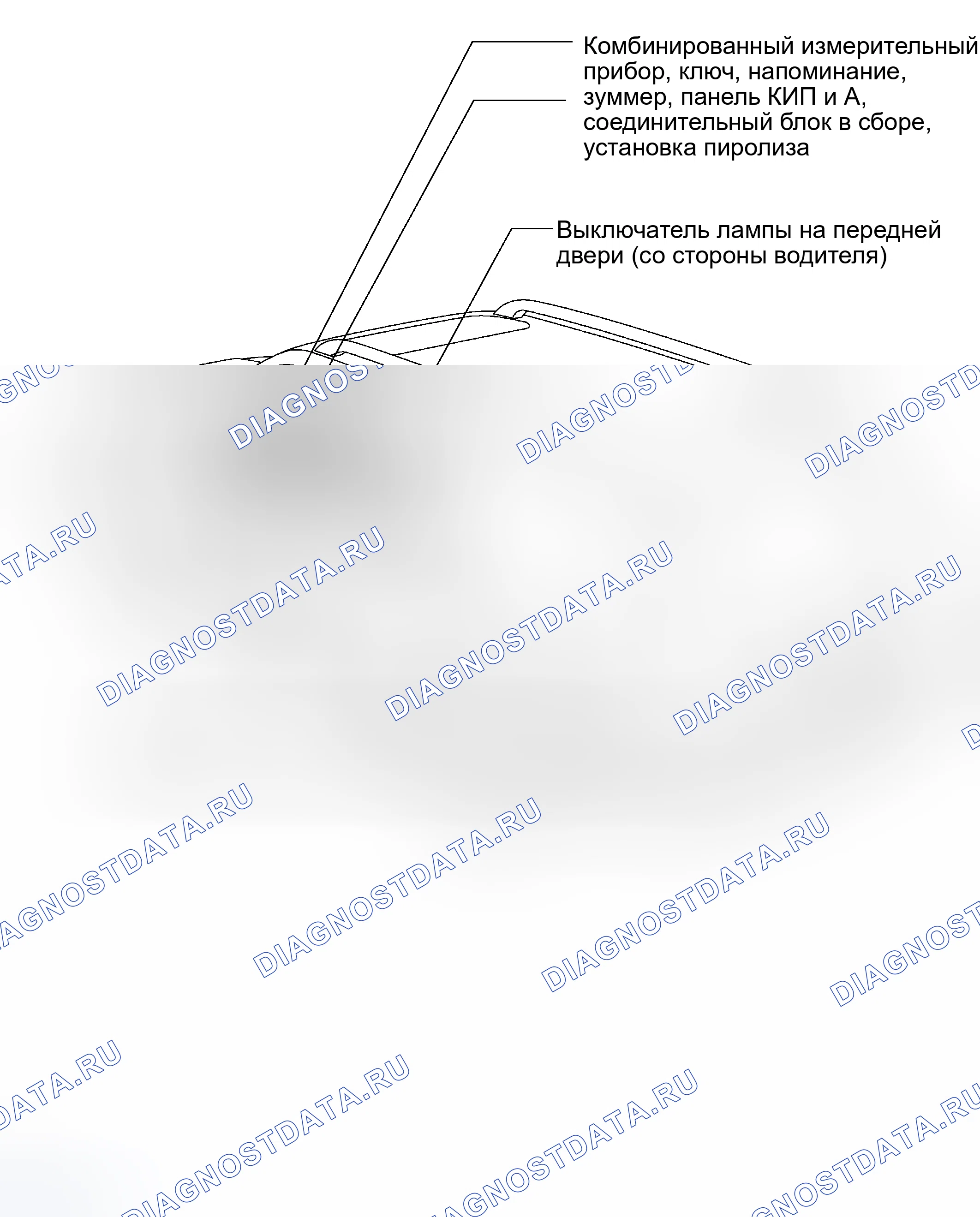 Рис. 21: РАСПОЛОЖЕНИЕ. Toyota 4Runner IV