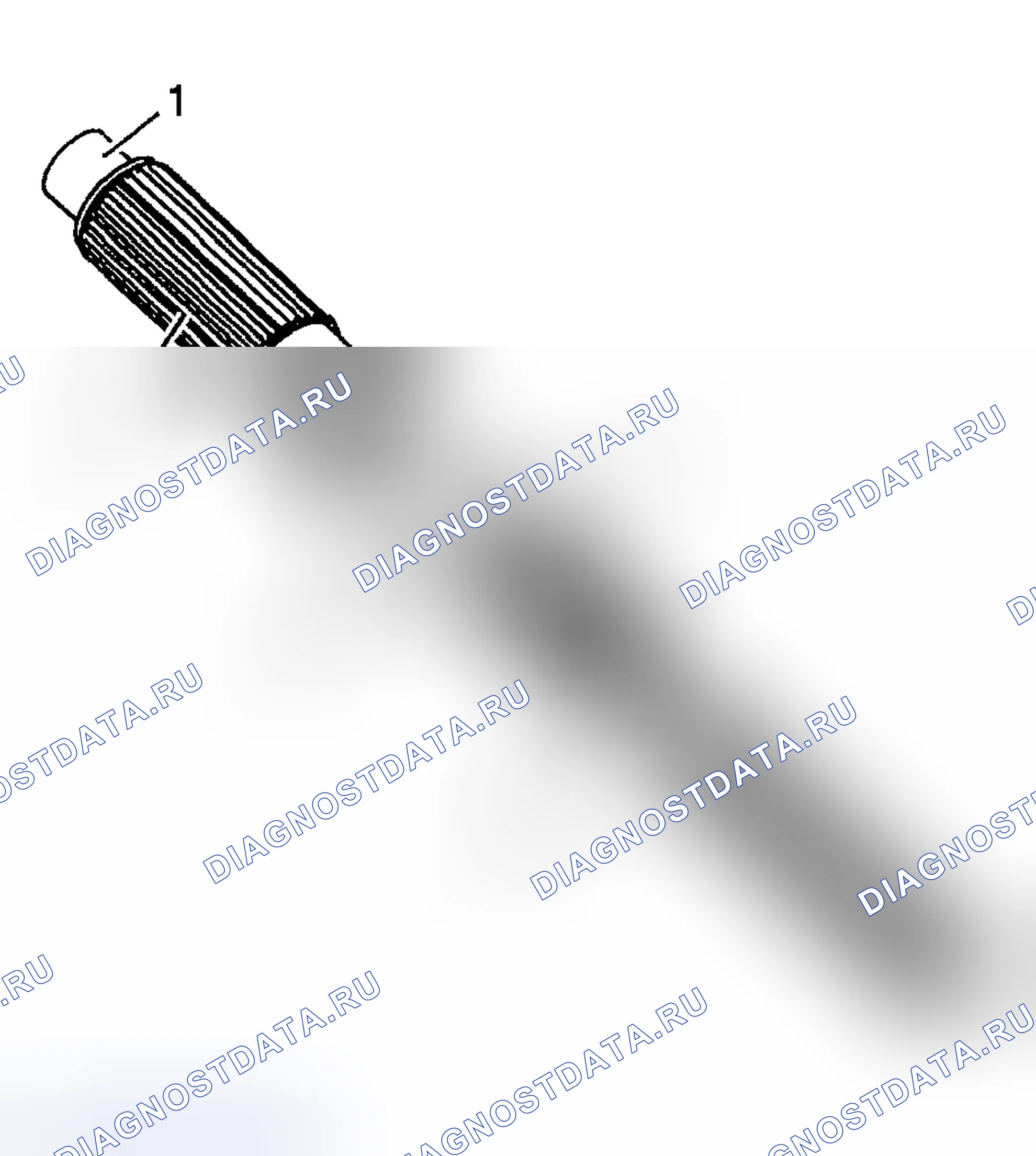 Рис. 505: Задний выходной вал. GMC Cab & Chassis Sierra 3500 GMT800 early