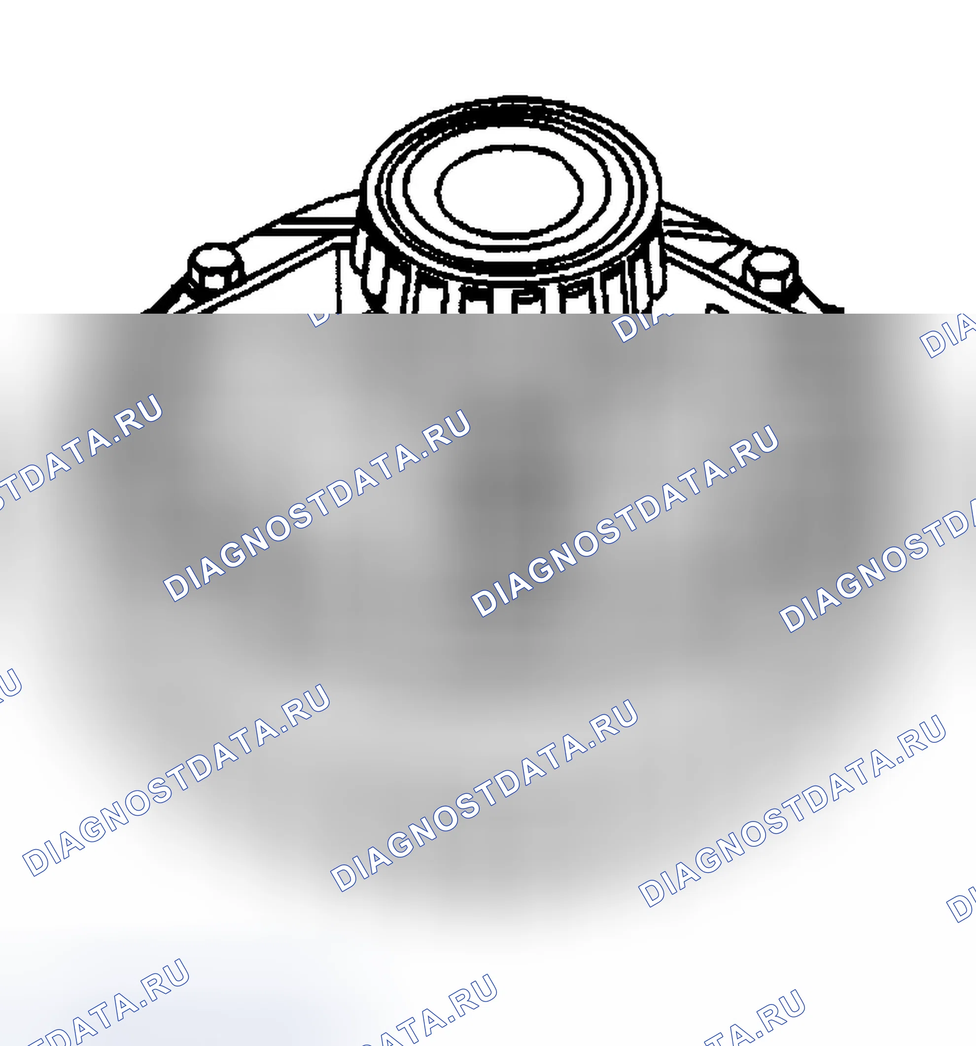 Рис. 438: Процедура разборки. Chevrolet Silverado 1500 HD 