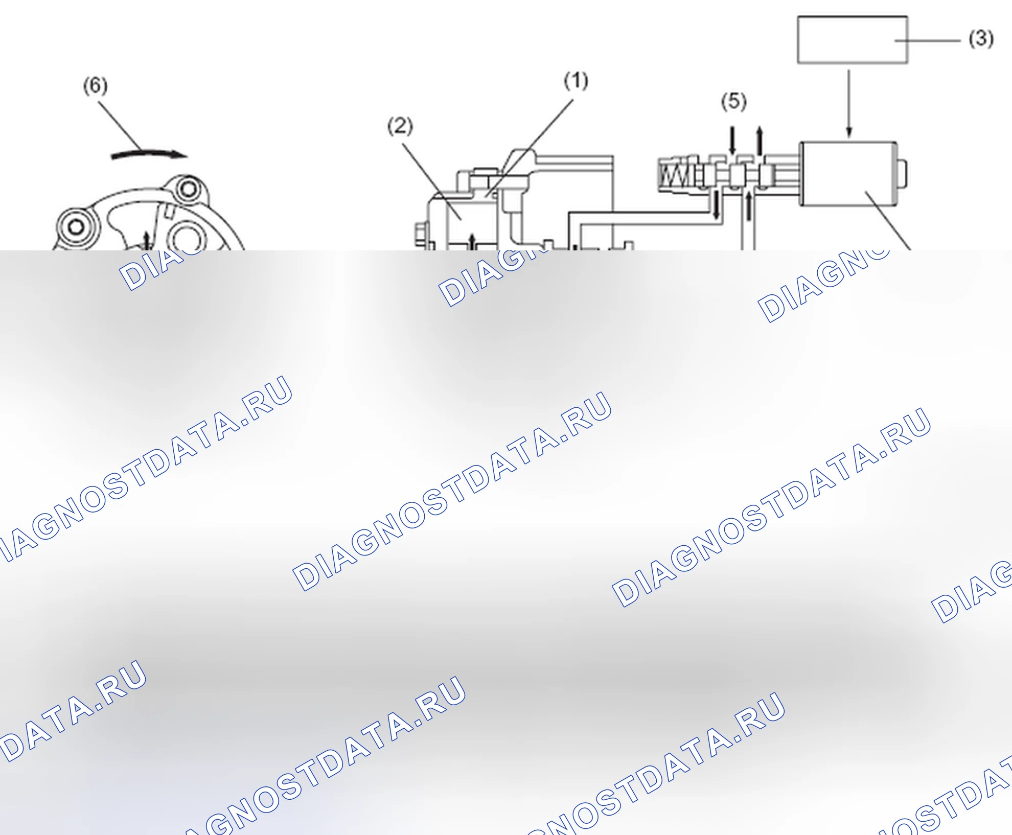 Рис. 819: ОПЕРЕЖЕНИЕ ФАЗОВОГО УГЛА. Subaru Legacy BM/BR