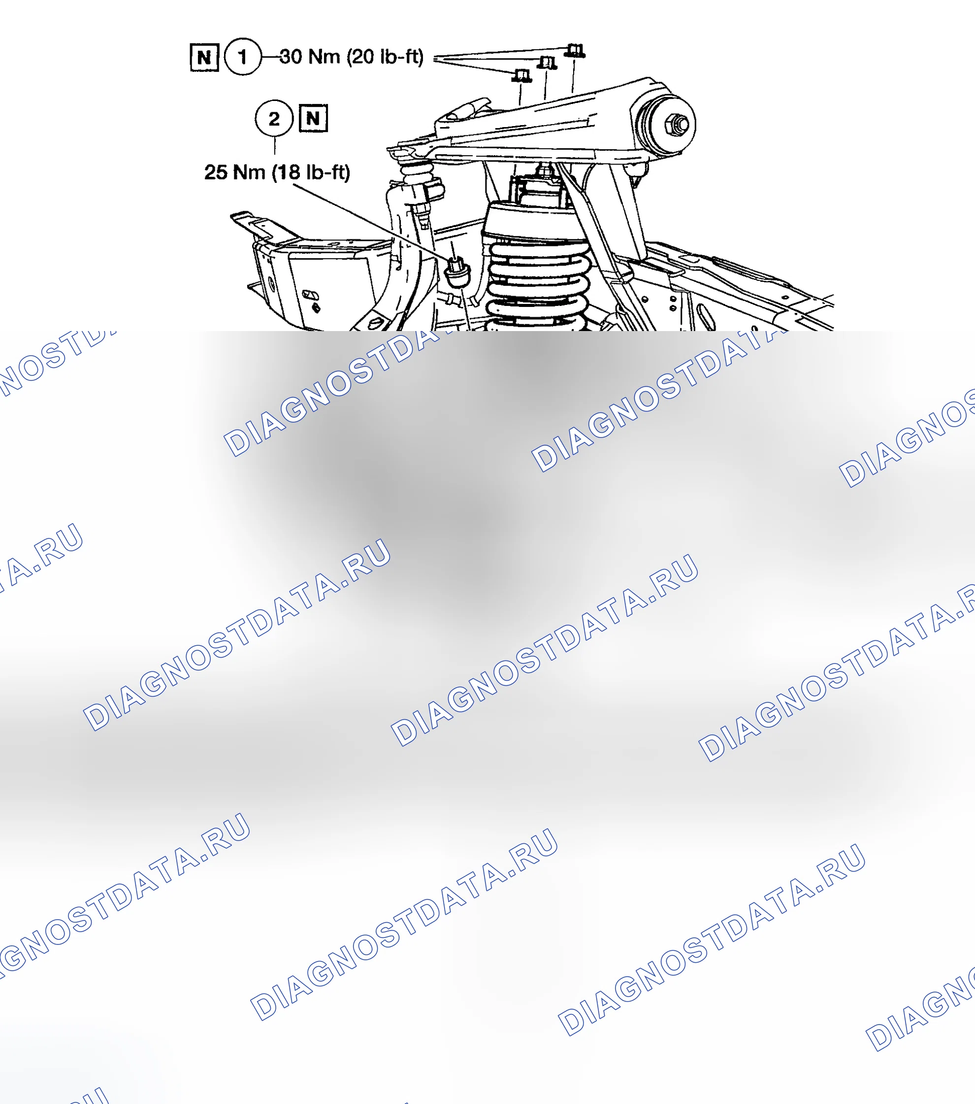 Рис. 39: Демонтаж и монтаж. Ford Explorer III