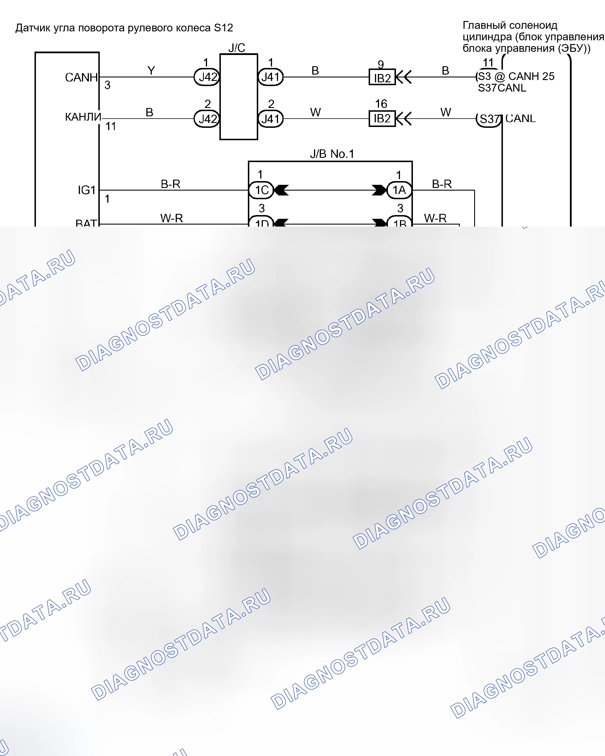 Рис. 94: электросхема. Honda Accord VI
