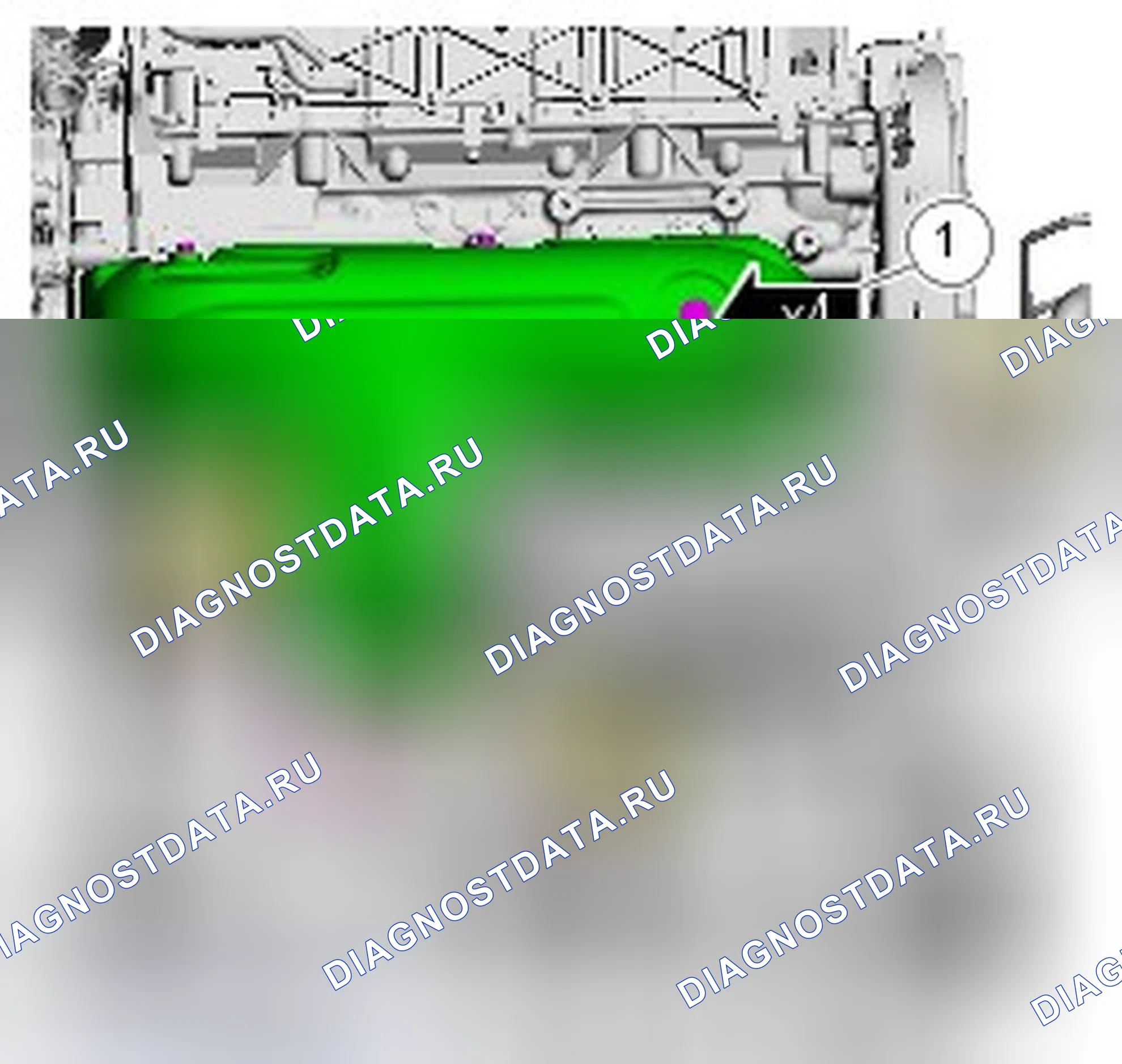 Как снять присоединяемые детали двигателя. Ford Grand C-MAX II