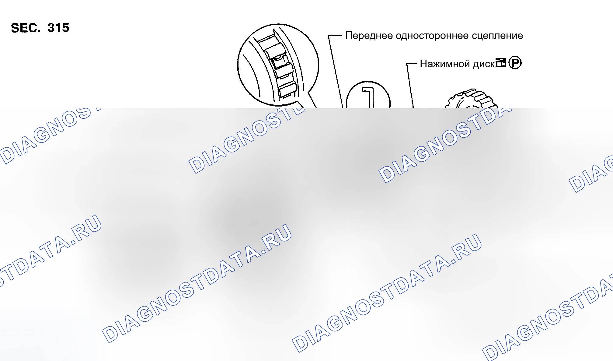 Рис. 244: КОМПОНЕНТЫ. Nissan Altima L31