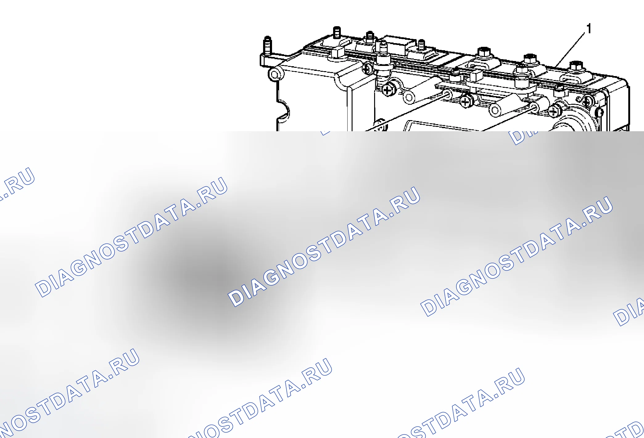 Рис. 2: Замена модуля управления вспомогательным жидкостным насосом. Chevrolet Malibu VII