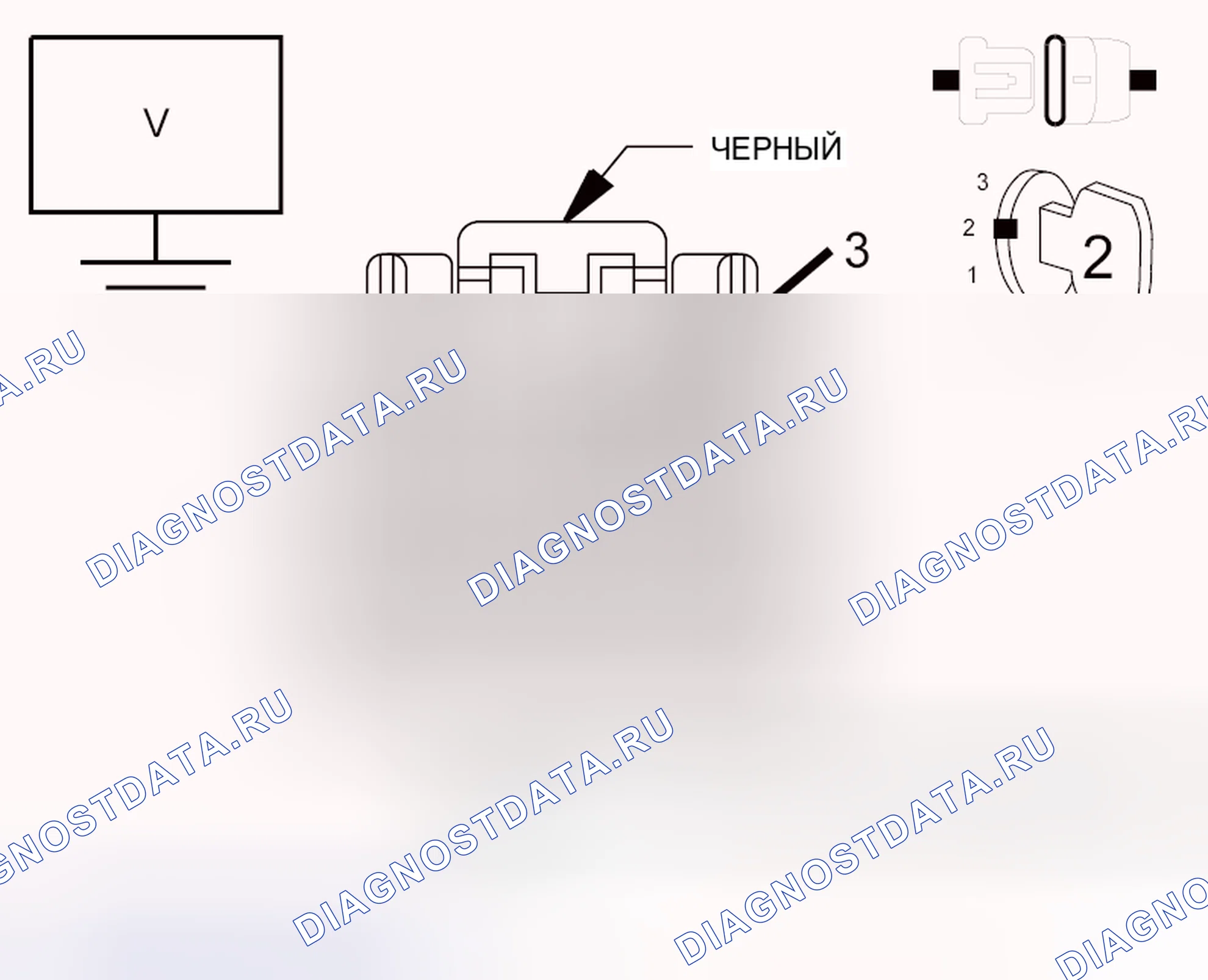 Рис. 185: ДИАГНОСТИЧЕСКИЙ ТЕСТ. Dodge Grand Caravan V