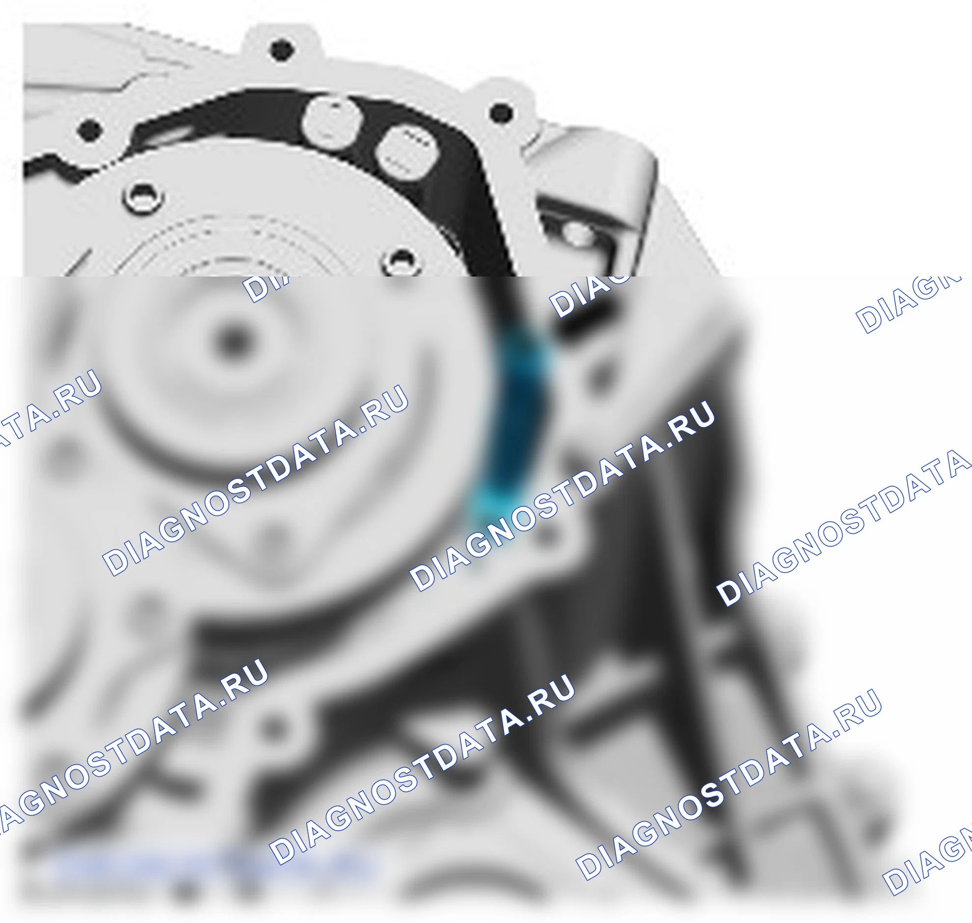 Корректировка герметизации картера коробки передач. Ford Transit Connect II