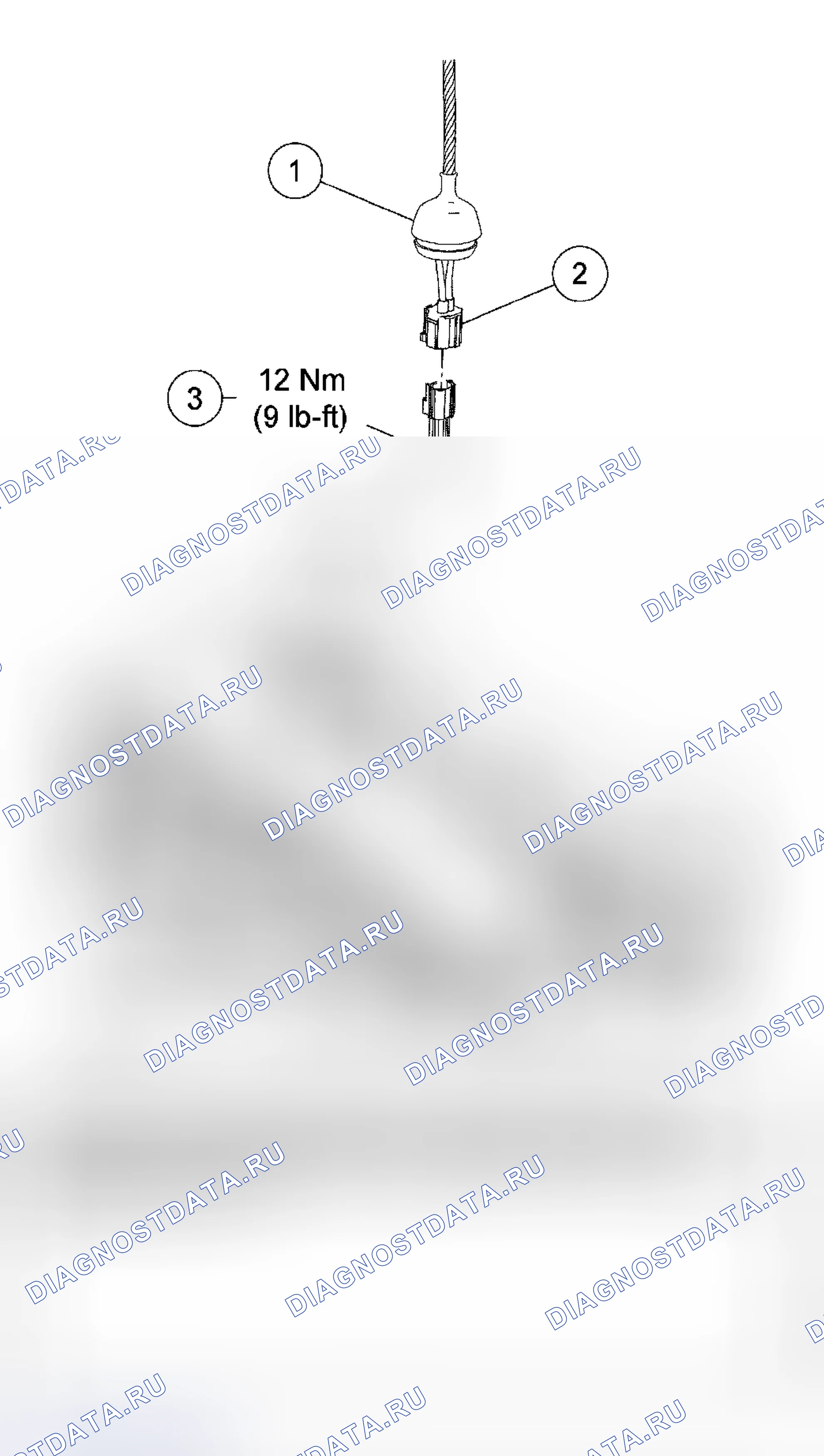 Рис. 21: Датчик температуры головки цилиндра (CHT). Hyundai Matrix I