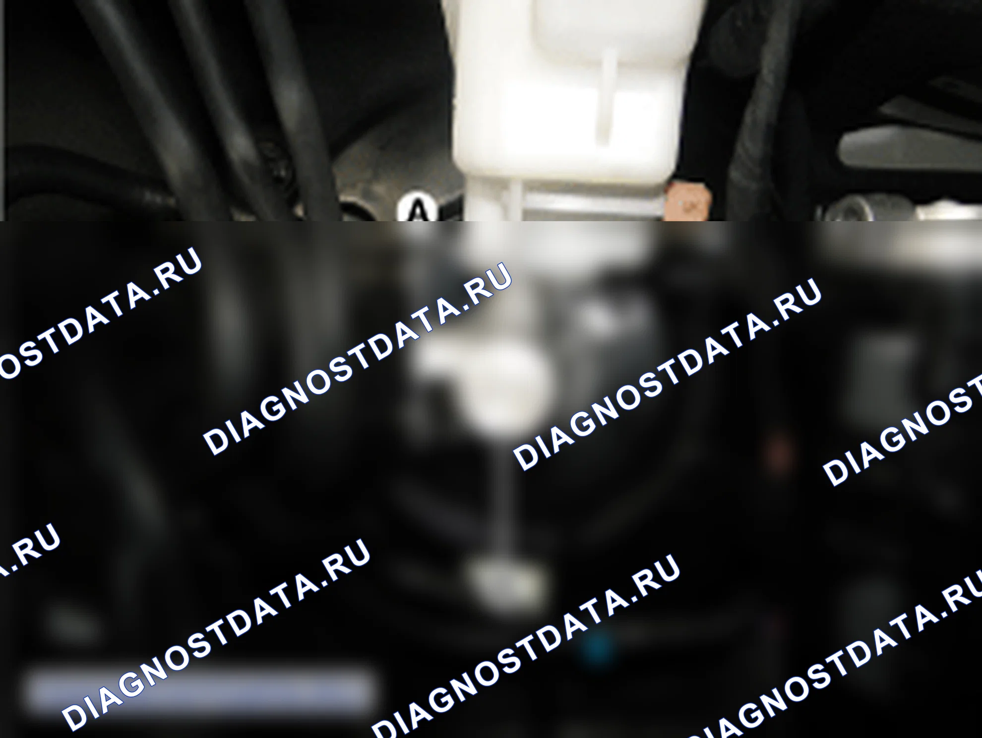 Снятие главного тормозного цилиндра. Hyundai Santafe Sport DMA