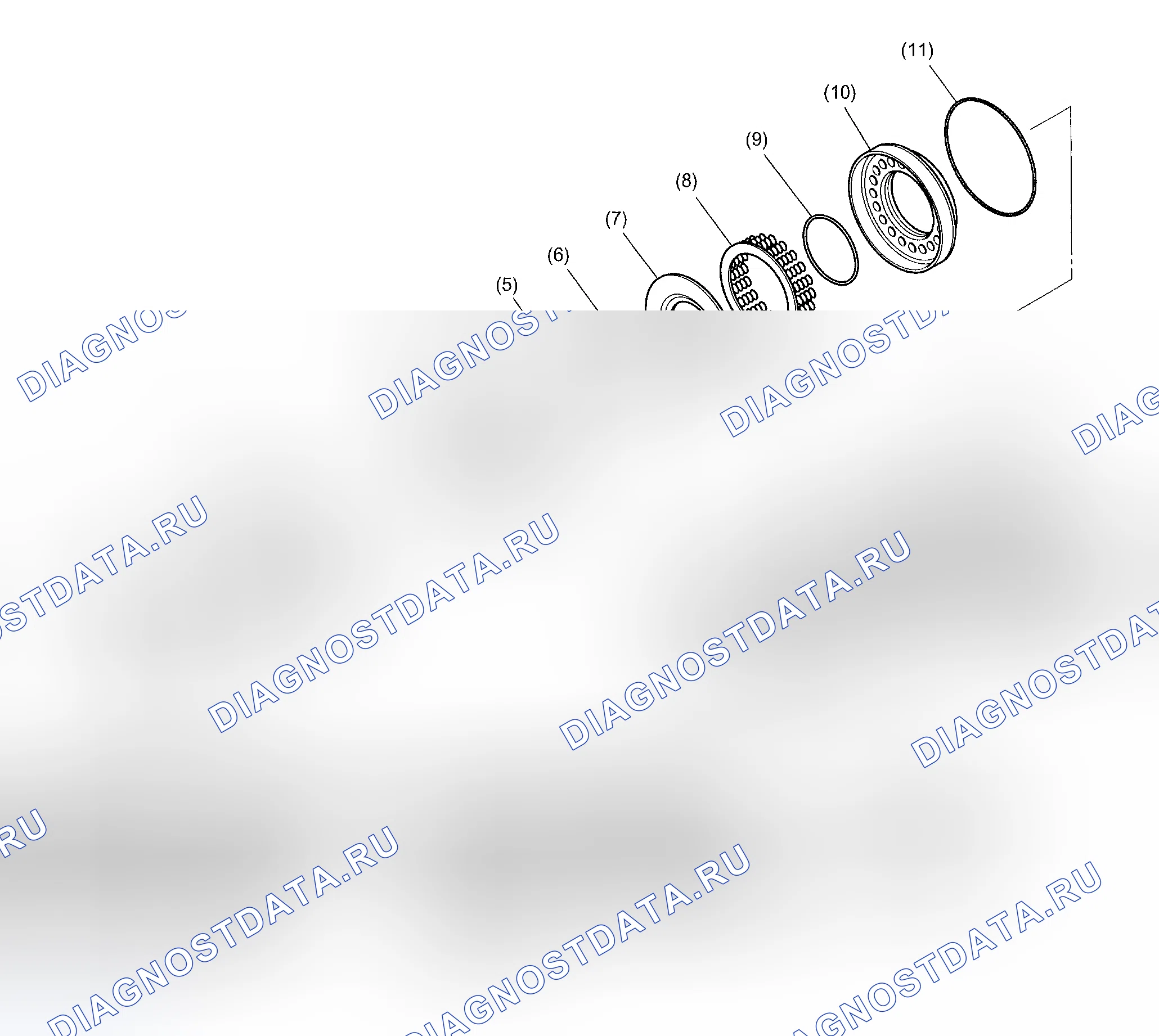Рис. 724: КОНСТРУКЦИЯ. Subaru Impreza GD/GC/GG рестайлинг