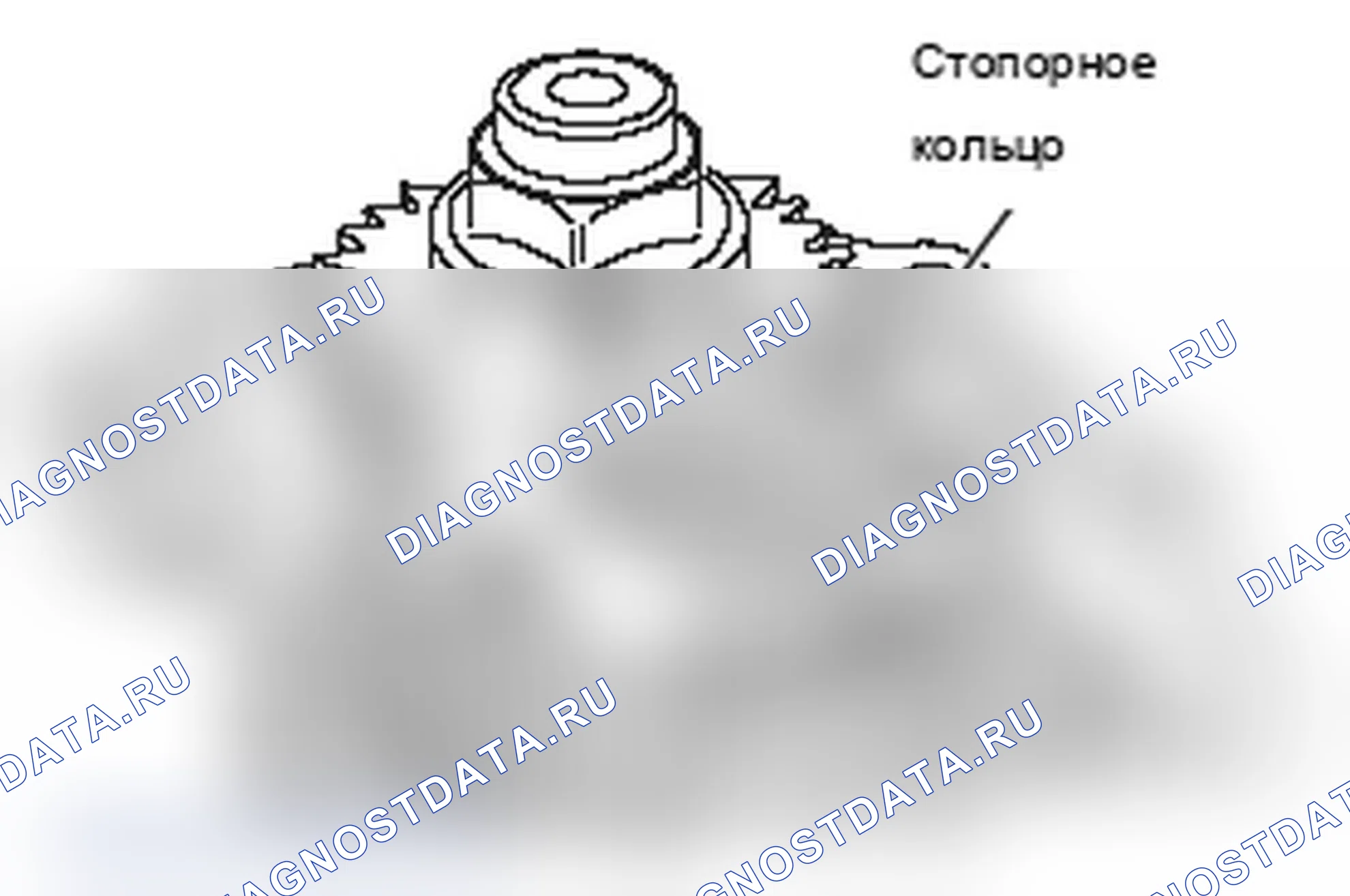 Рис. 41: >> H <<УСТАНОВКА СТОПОРНОГО КОЛЬЦА ВАЛА. Mitsubishi Lancer Ralliart X рестайлинг