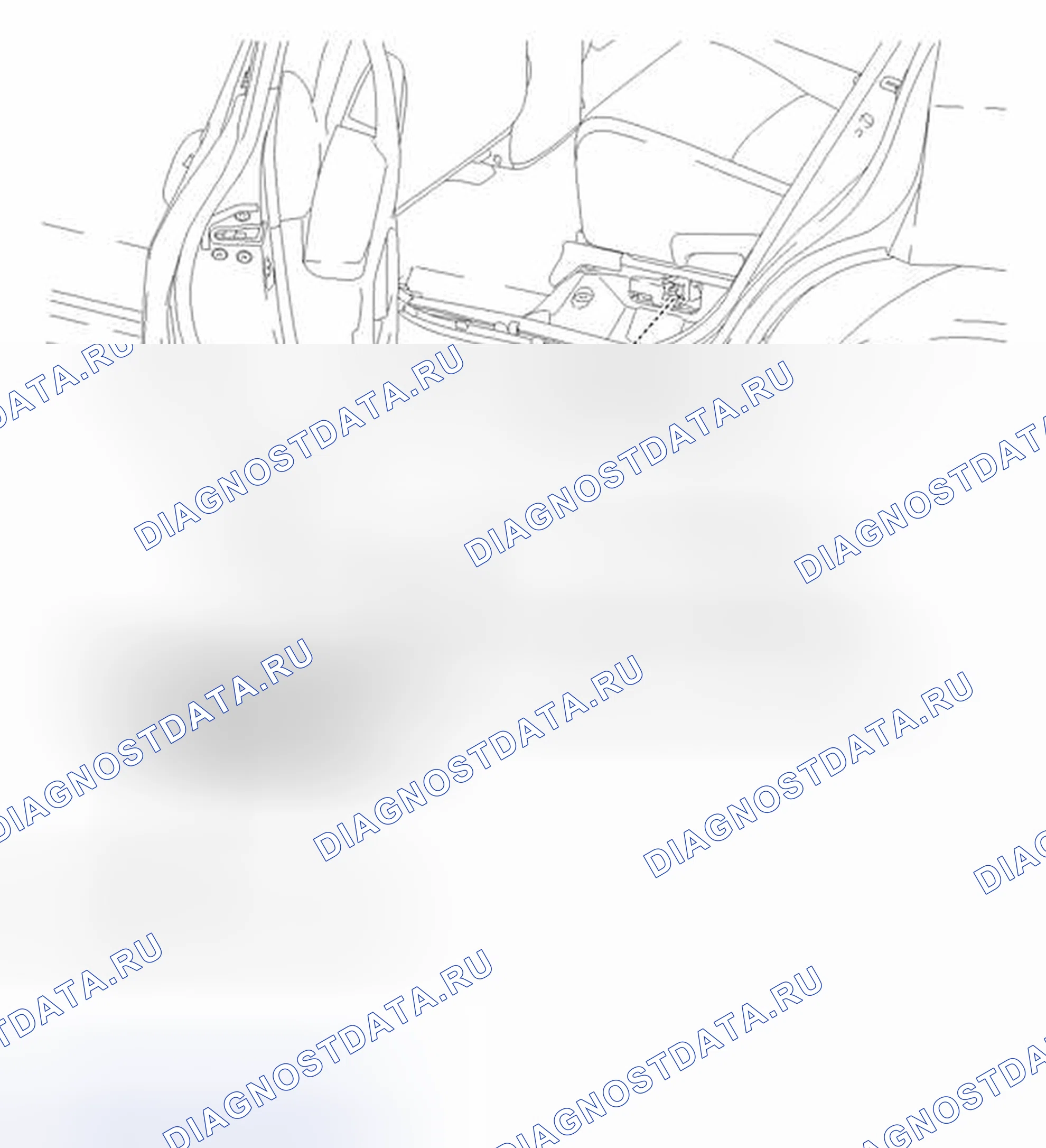 Рис. 1204: ИЛЛЮСТРАЦИЯ. Toyota Highlander II рестайлинг