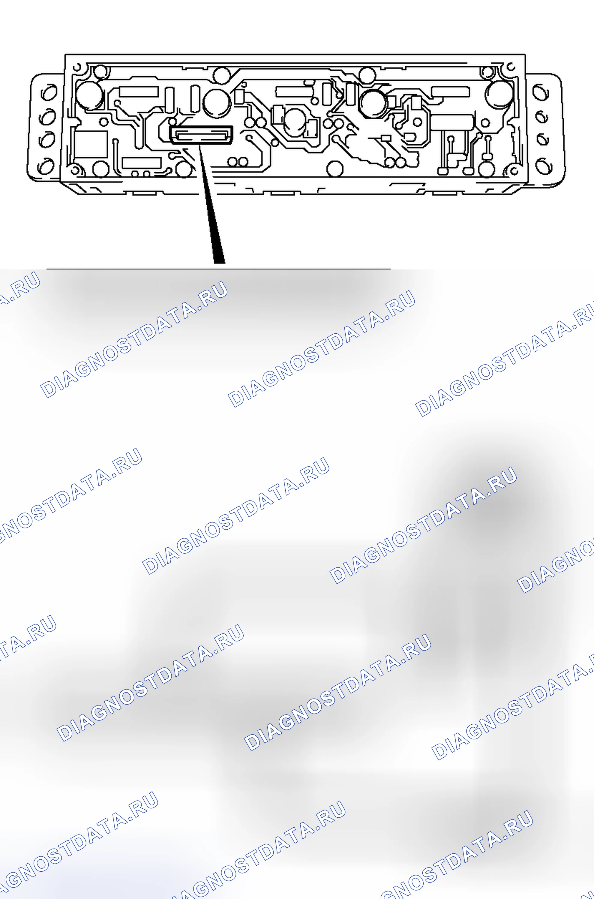 Рис. 274: Проверка непрерывности между клеммами 8 и 13. Honda Grace I