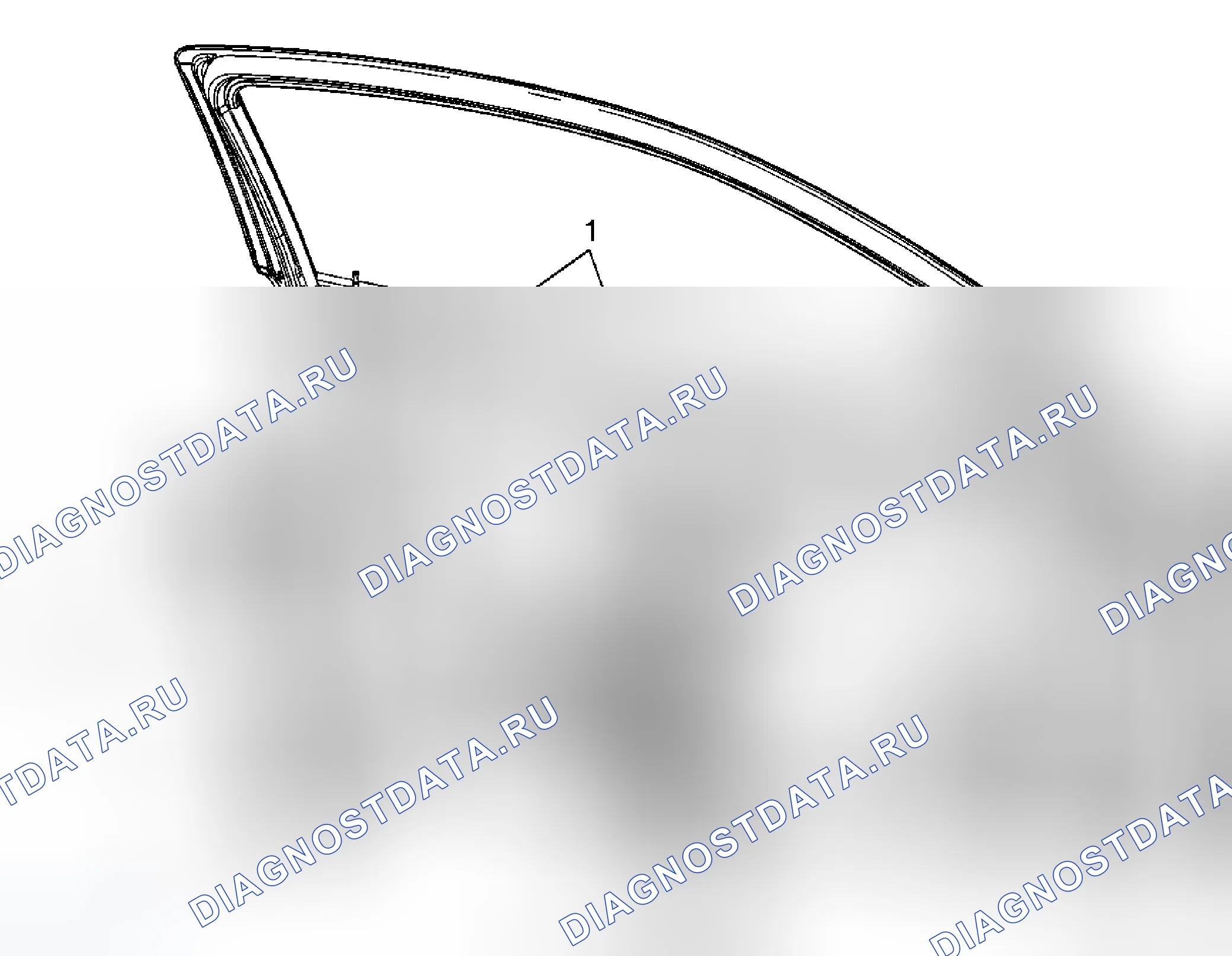 Рис. 41: Замена оконного регулятора - передняя дверь (питание). Chevrolet Cobalt I