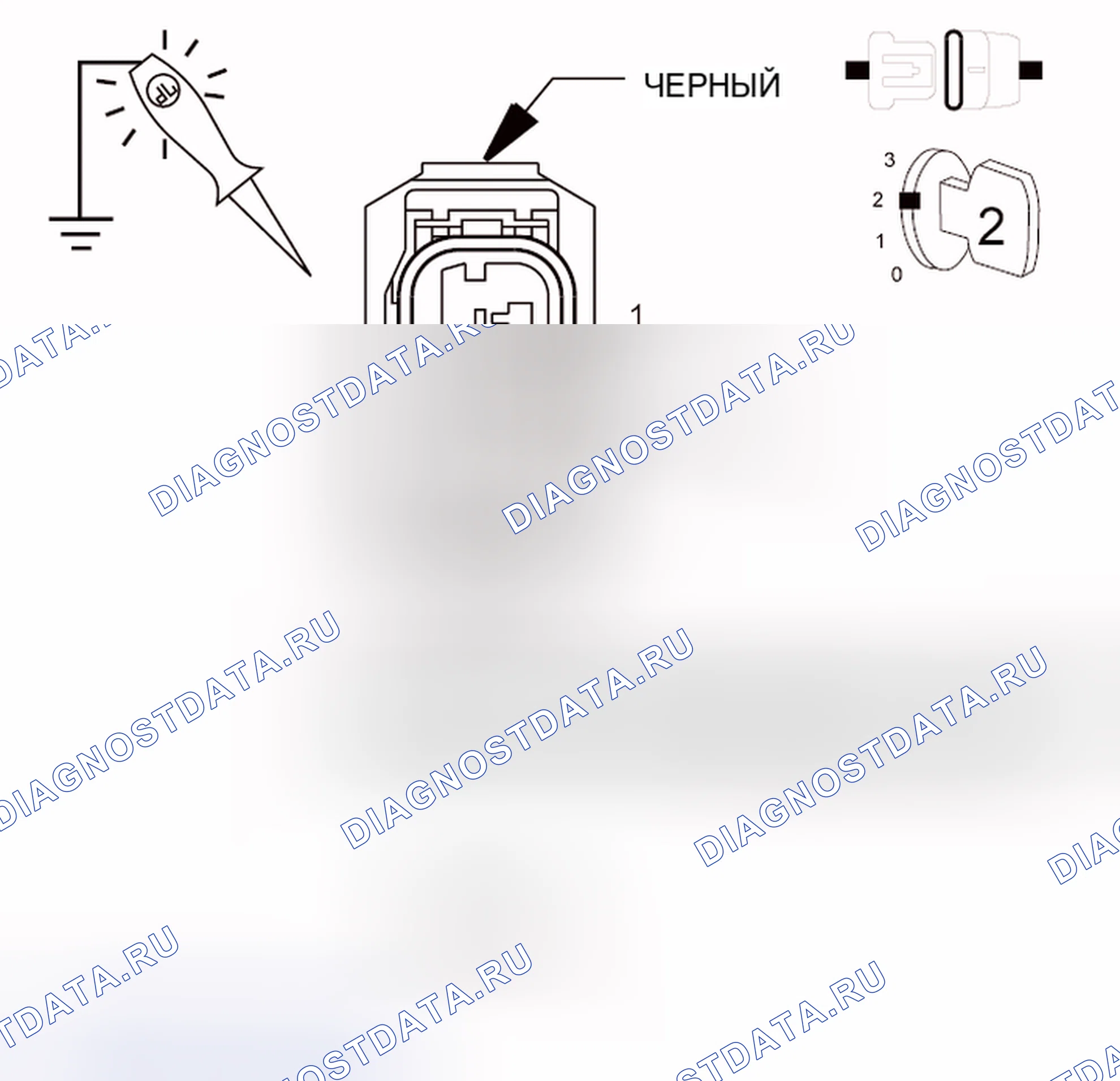 Рис. 36: Диагностический тест. Jeep Liberty II