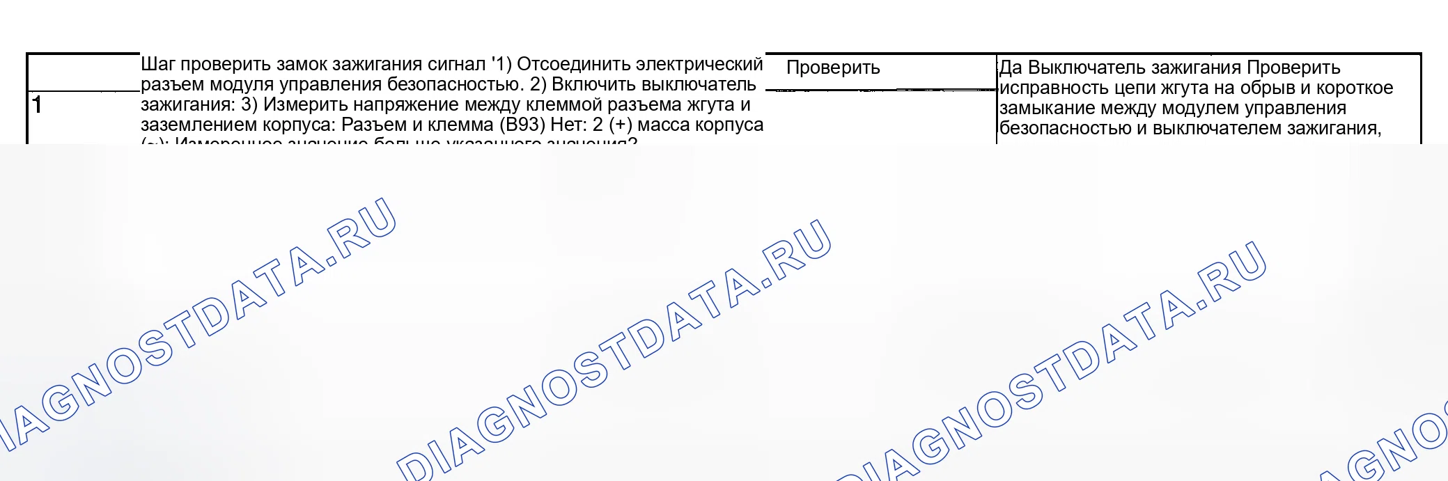 Рис. 89: ПРОВЕРКА ЦЕПИ ВЫКЛЮЧАТЕЛЯ ЗАЖИГАНИЯ. Subaru Impreza GD/GC/GG рестайлинг