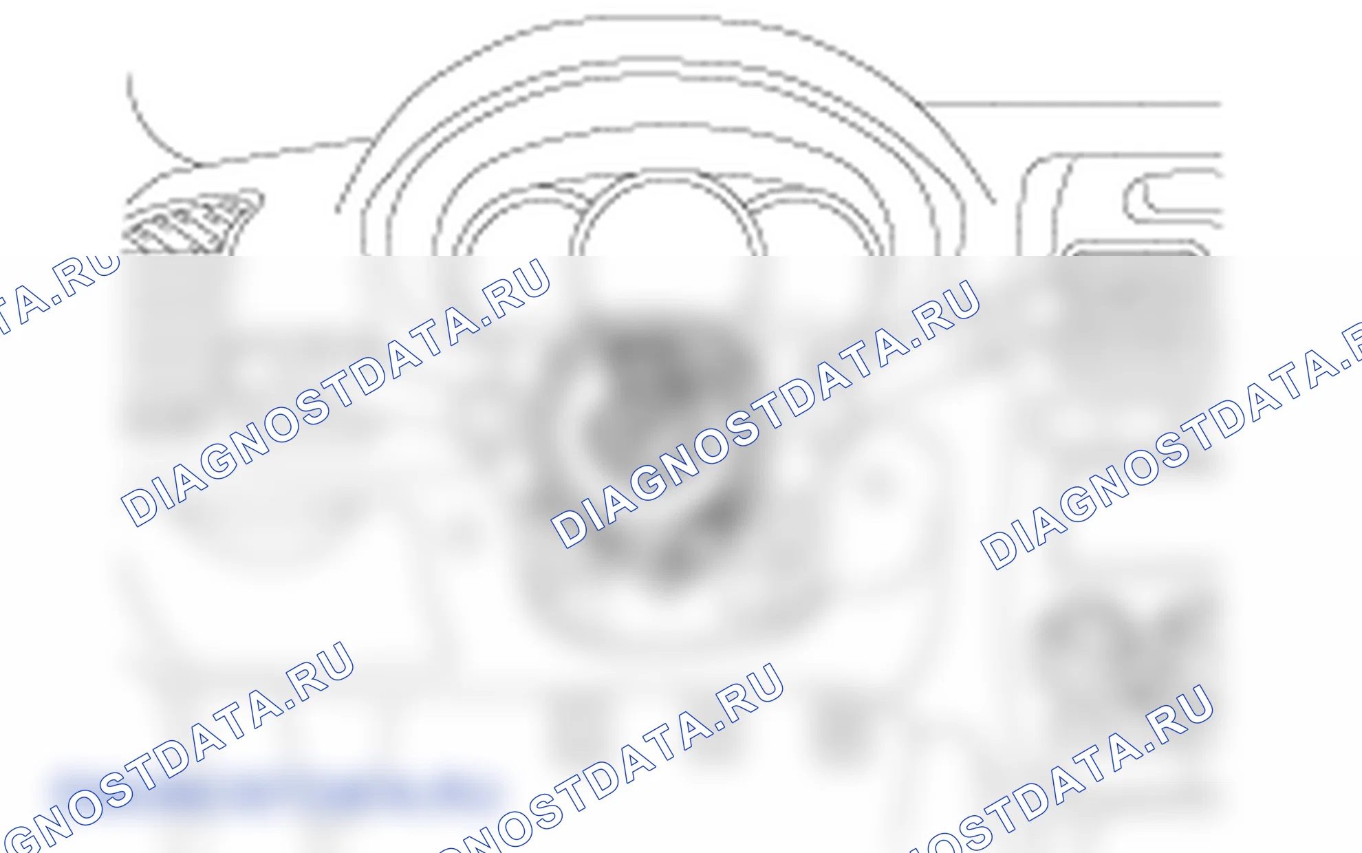 Снятие рулевой колонки / вал. Hyundai Accent LC