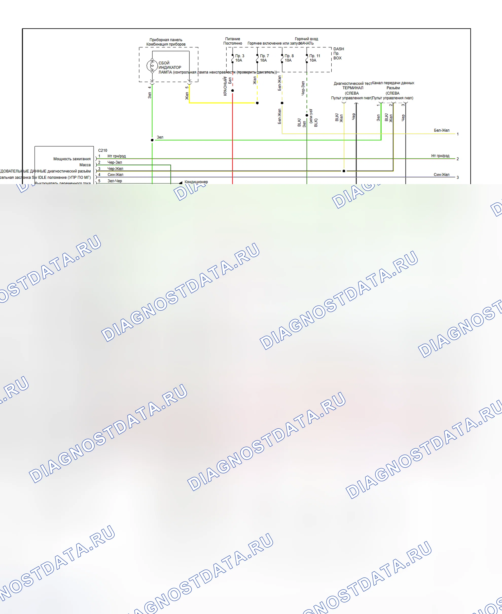 Рис. 52: электросхема (1 из 3). Geely Coolray I