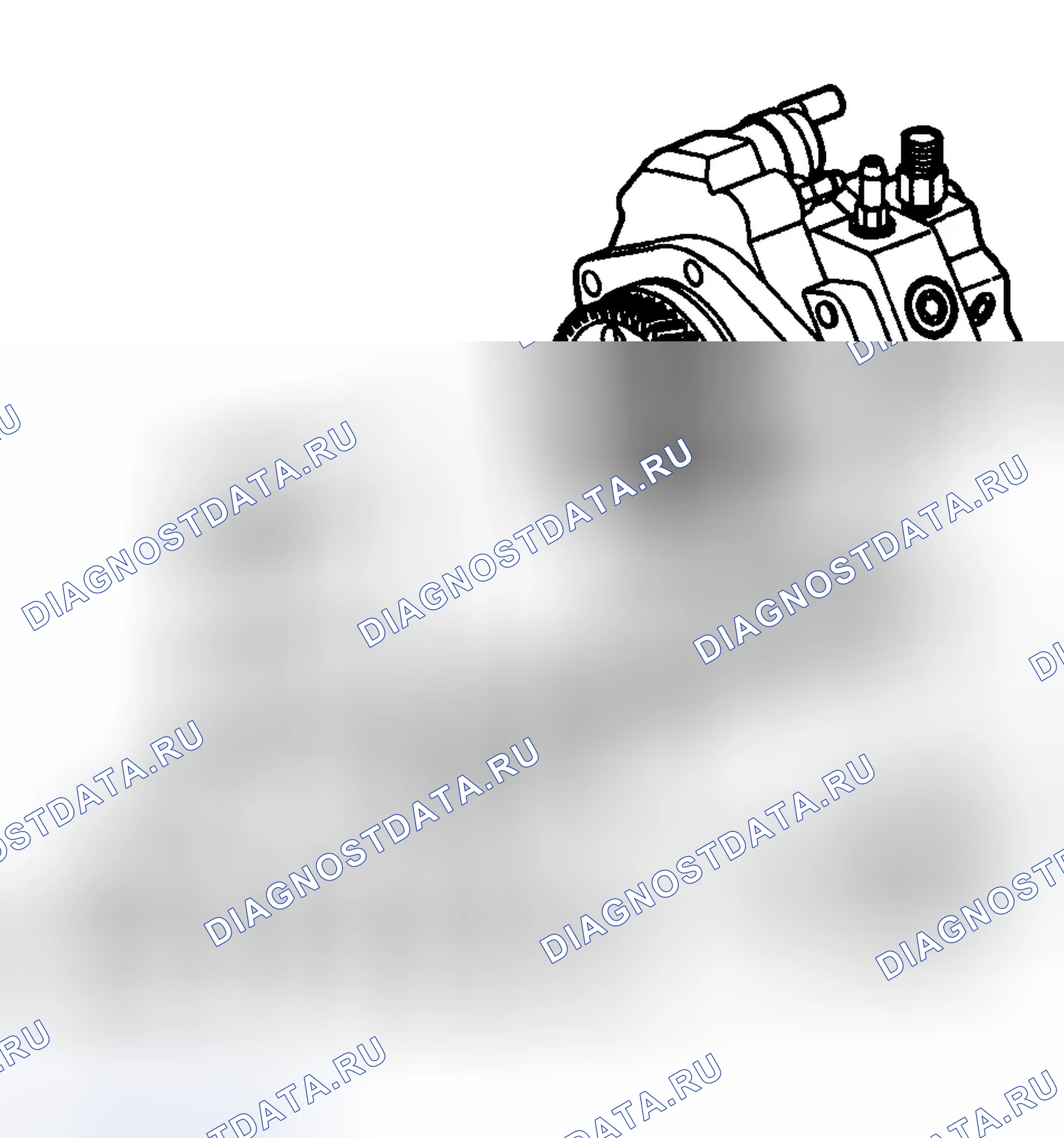 Рис. 961: Демонтаж топливного насоса. Chevrolet Silverado 2500 