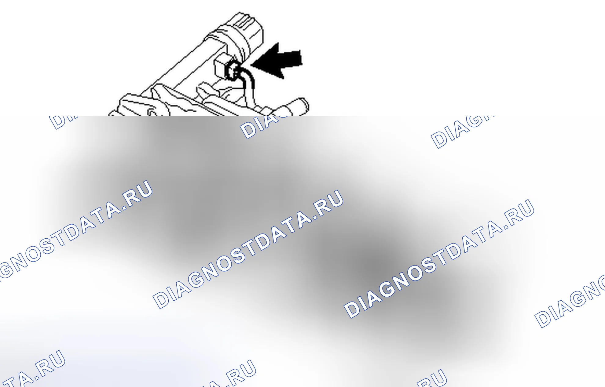 Рис. 1125: ДЕМОНТАЖ. Toyota Highlander II рестайлинг