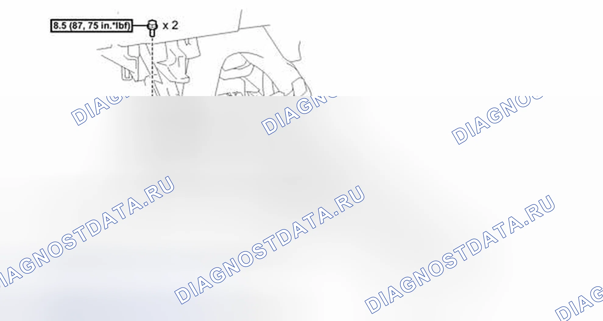 Рис. 143: ИЛЛЮСТРАЦИЯ. Toyota Prius PHV pre-III