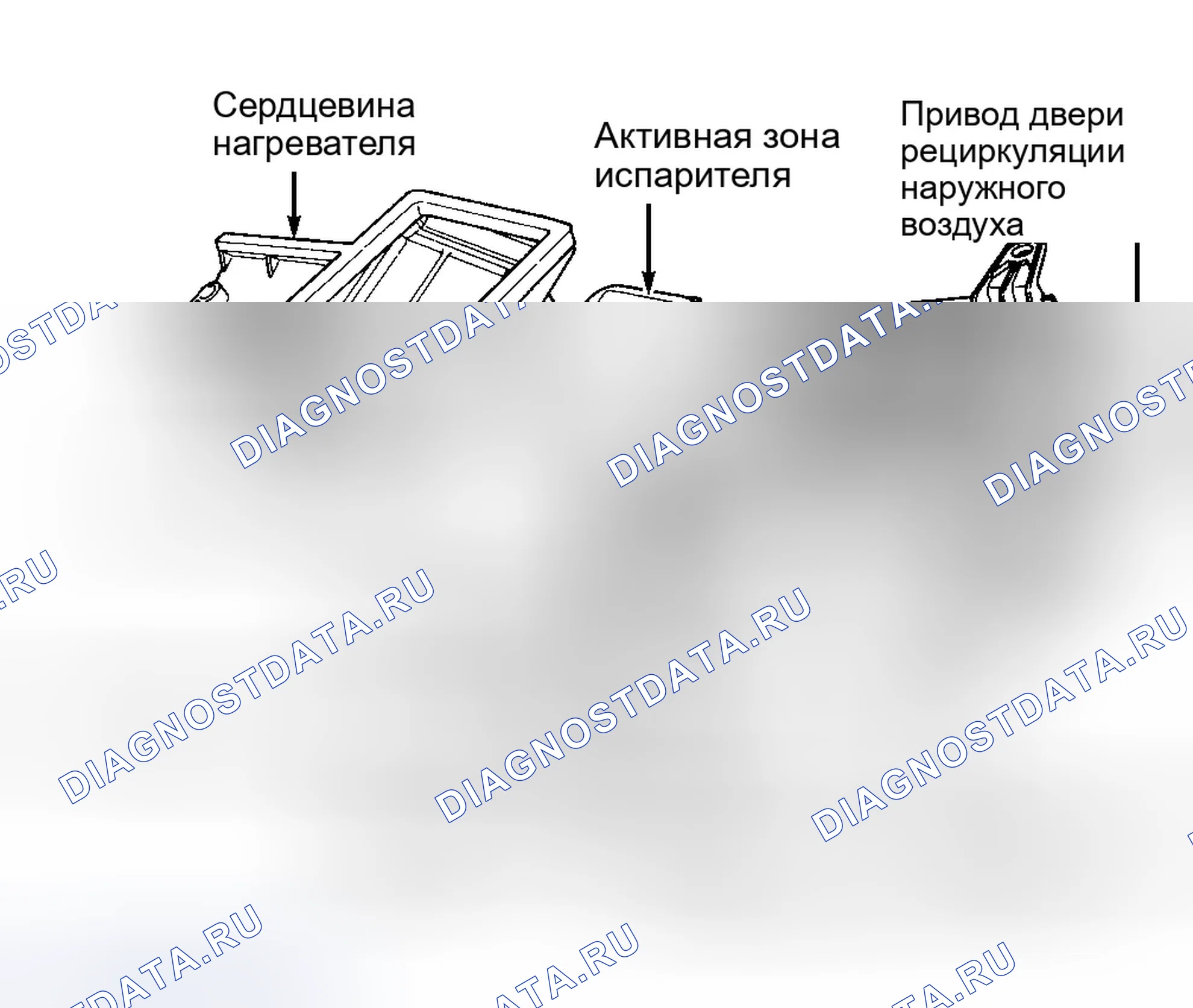 Рис. 4: Температурный привод дверцы. Chrysler Concorde I