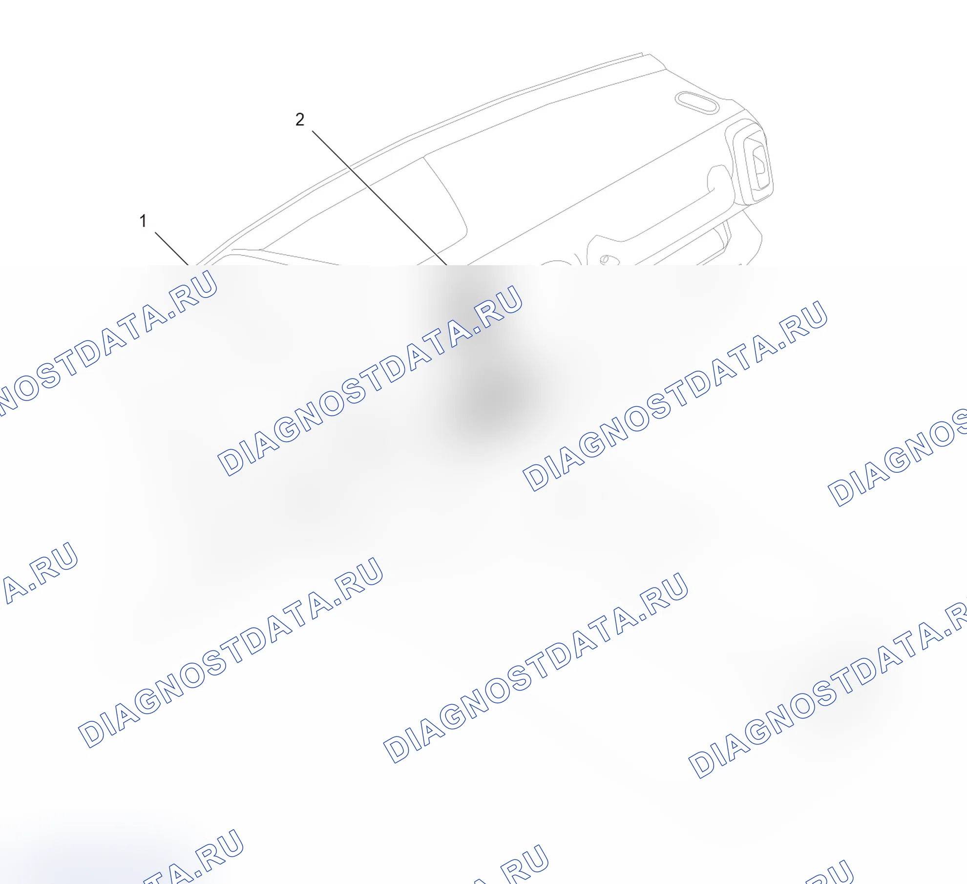 Схема расположения системы отопления, вентиляции и кондиционирования — Haval Dargo. Haval Dargo I