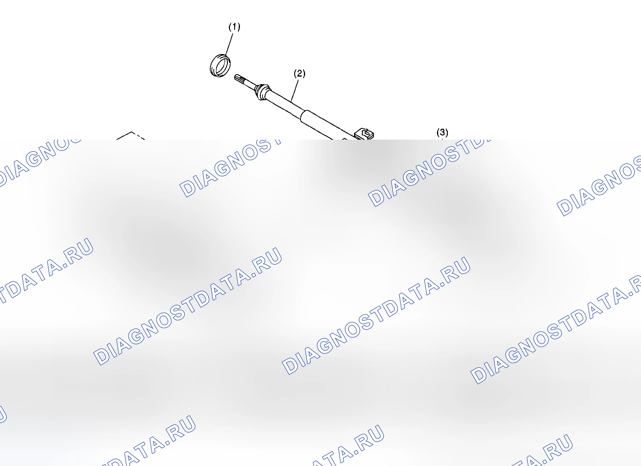 Рис. 18: РУЛЕВОЕ КОЛЕСО И КОЛОНКА. Subaru Impreza WRX GD/GG рестайлинг 2