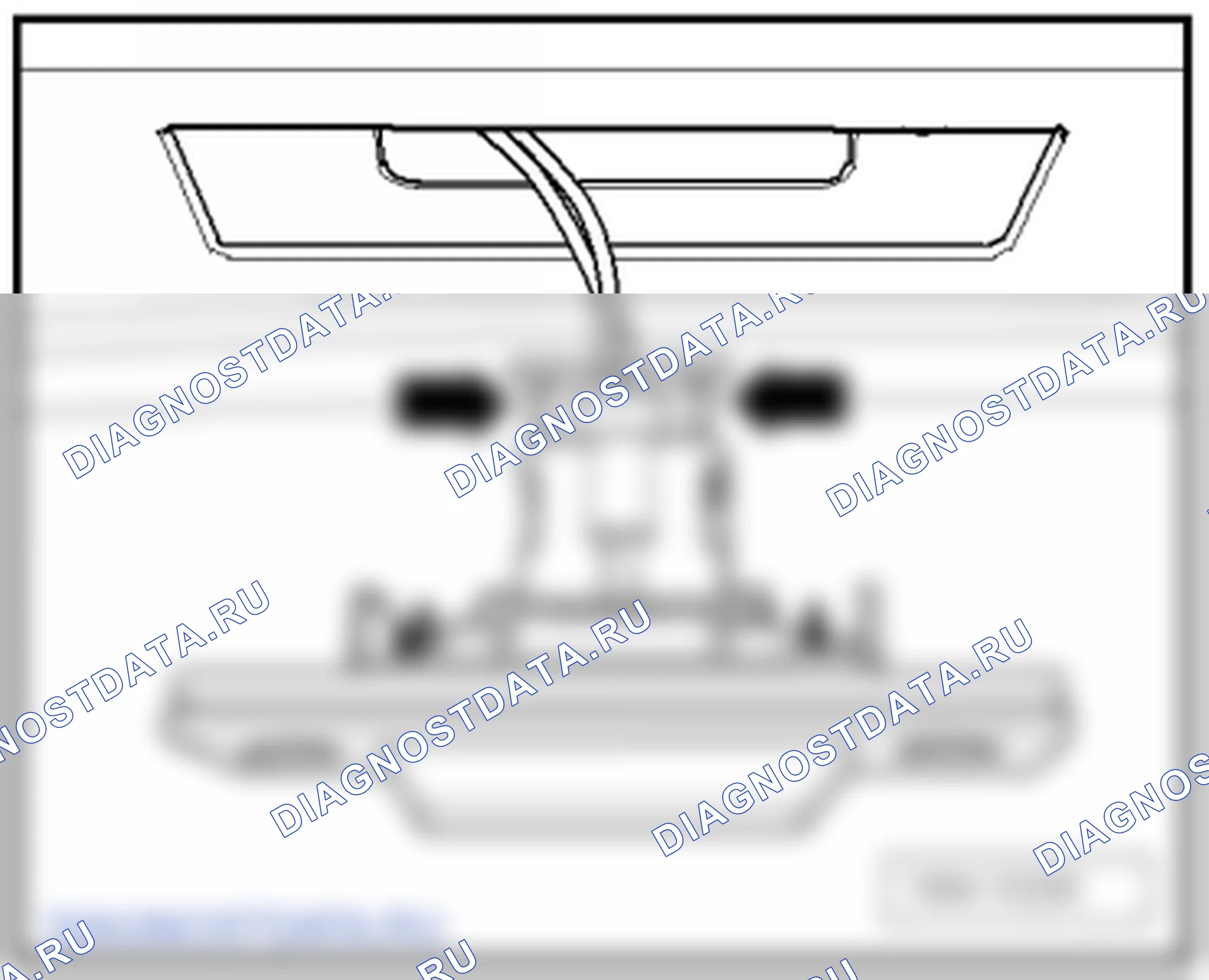 Подсветка номерного знака (X). SEAT Alhambra I