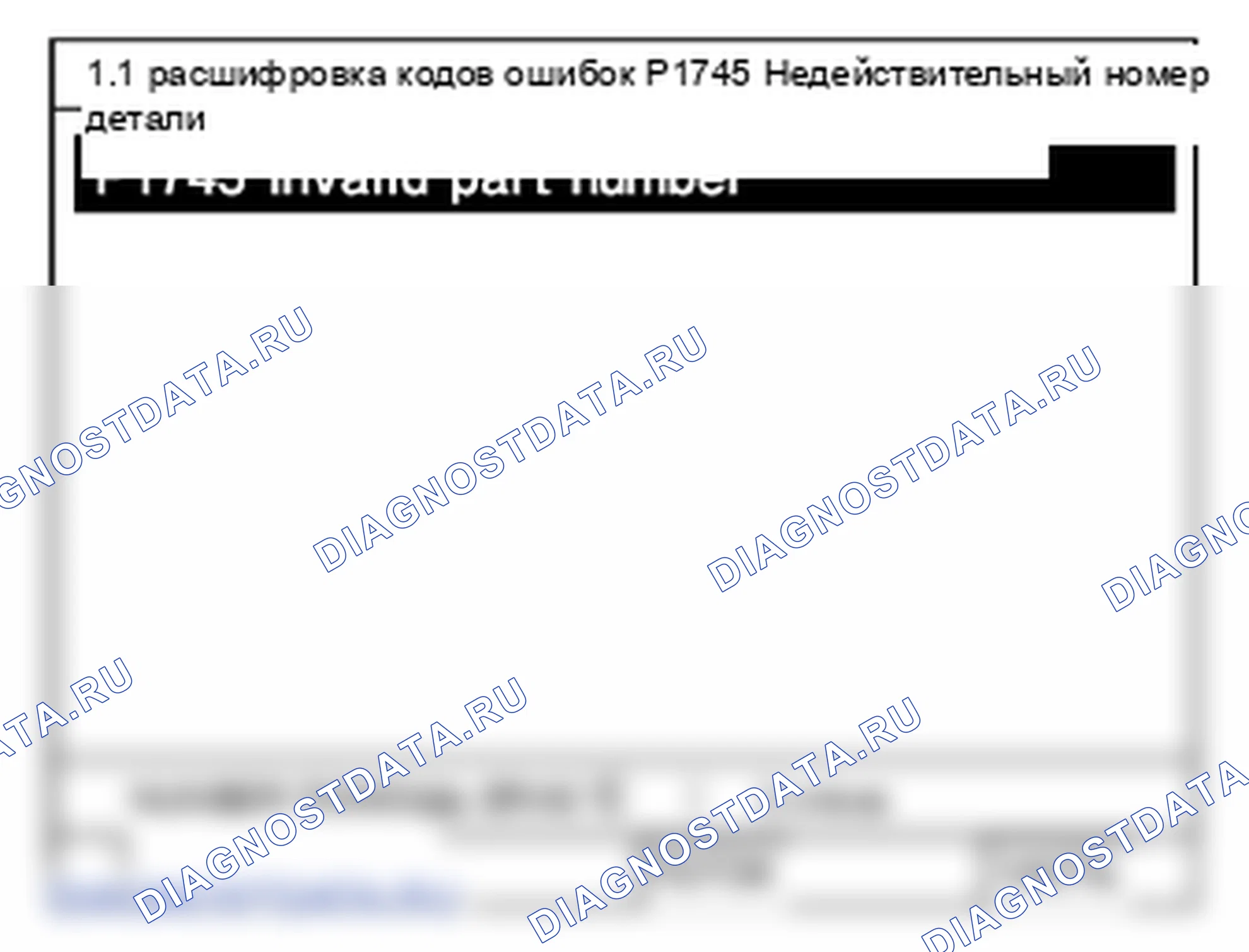 P1745: Недопустимый номер детали. Hyundai Santa Fe CM