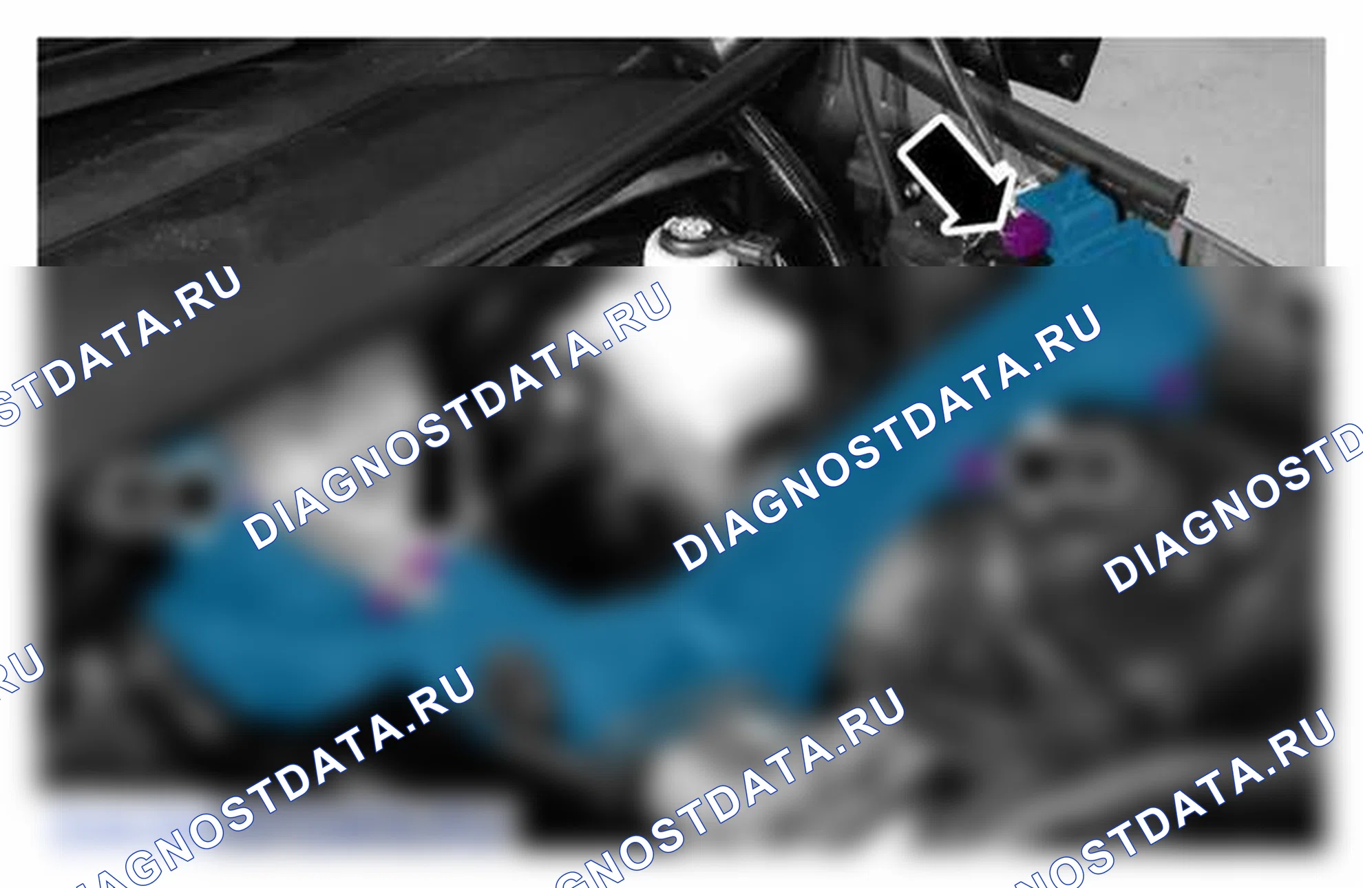 Рис. 44: ДЕМОНТАЖ. Land Rover Range Rover L322