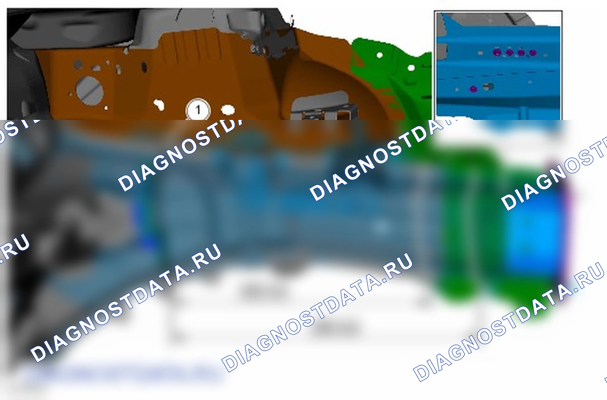 Как снять и установить секцию переднего лонжерона. Ford Galaxy III