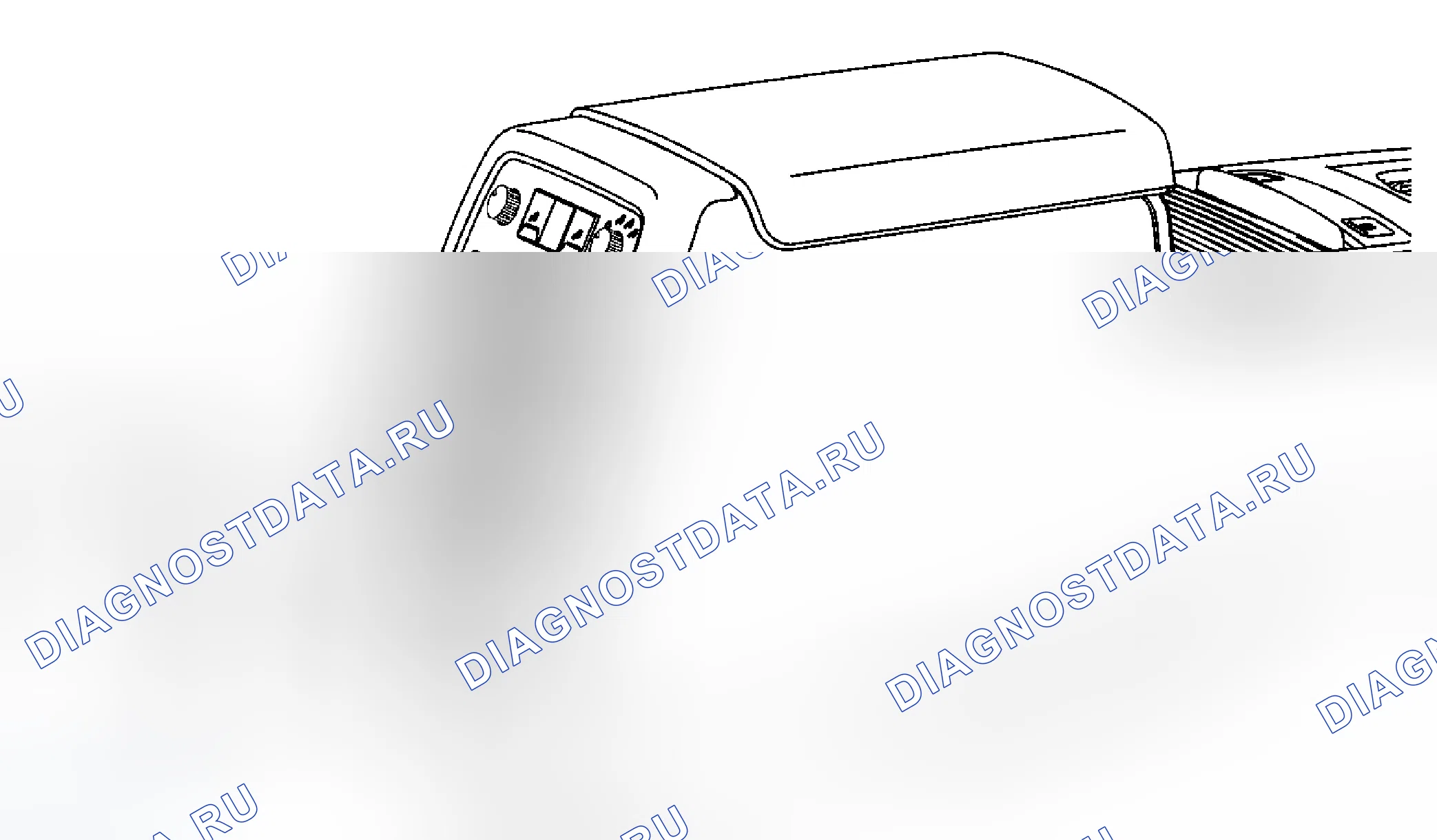 Рис. 16: Замена решетки заднего динамика радиоприемника. Cadillac STS I рестайлинг